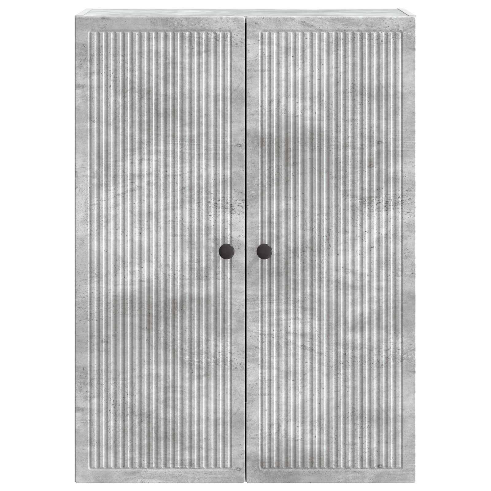 vidaXL Wandschrank Betongrau 66 x 34,5 x 90 cm Holzwerkstoff