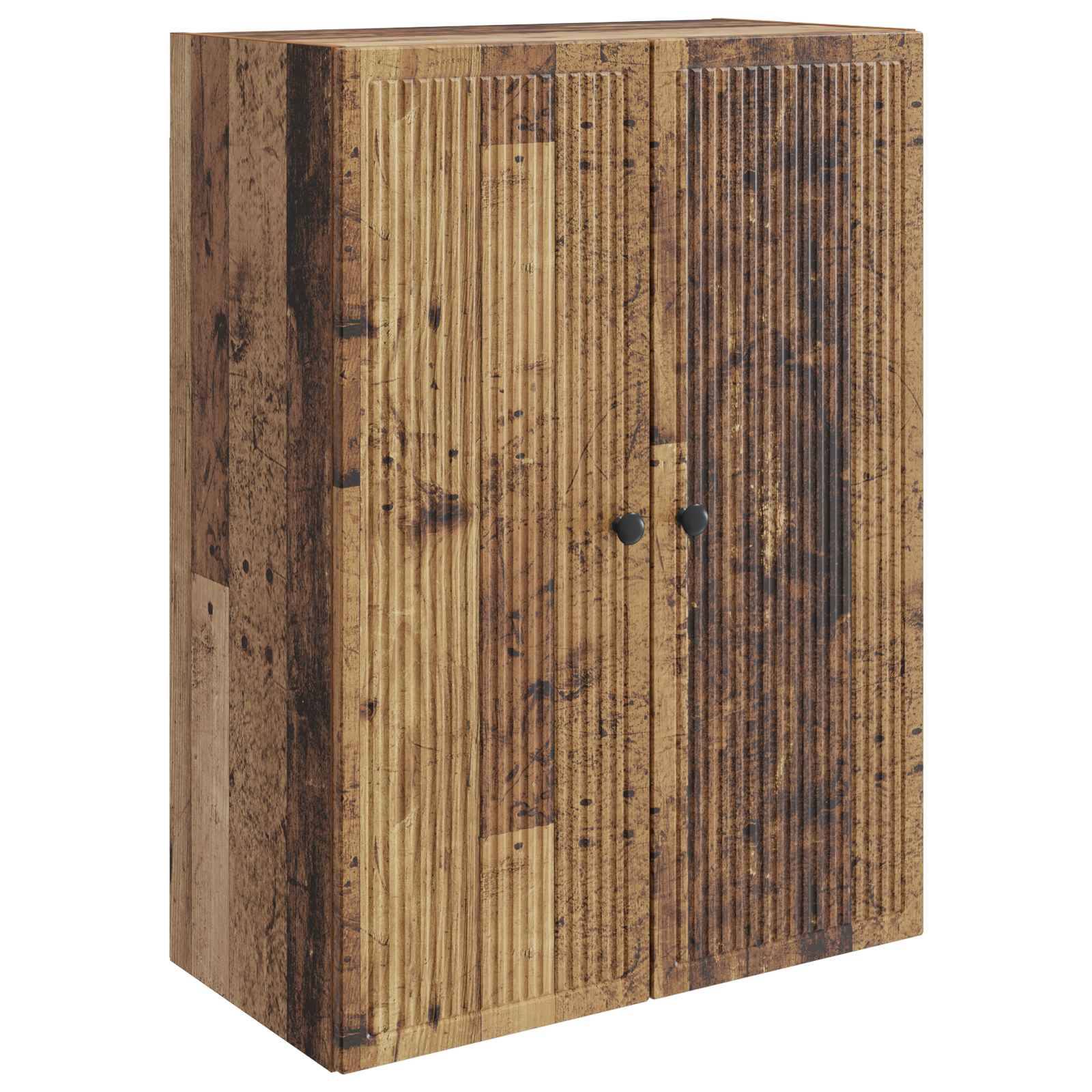 vidaXL Wandschrank Altholz 66 x 34,5 x 90 cm Holzwerkstoff