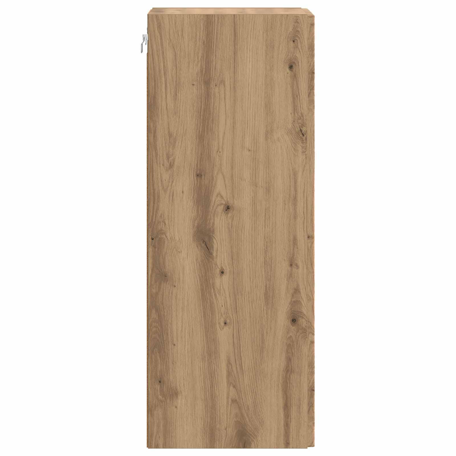 vidaXL Wandschrank Artisan-Eiche 66 x 34,5 x 90 cm Holzwerkstoff