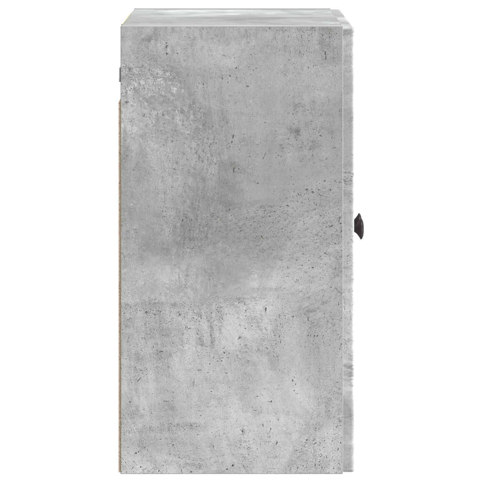 vidaXL Wandschrank Betongrau 59 x 31 x 60 cm Holzwerkstoff