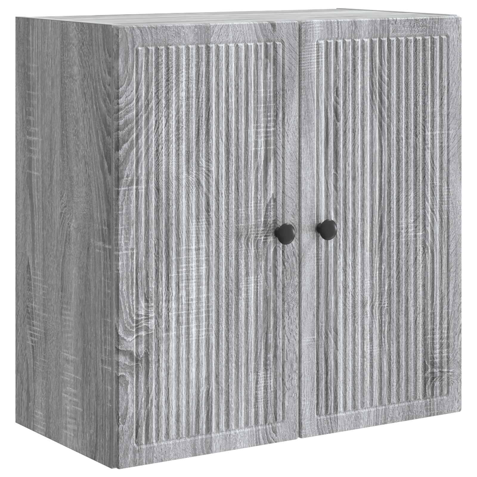 vidaXL Wandschrank Grau Sonoma 59 x 31 x 60 cm Holzwerkstoff
