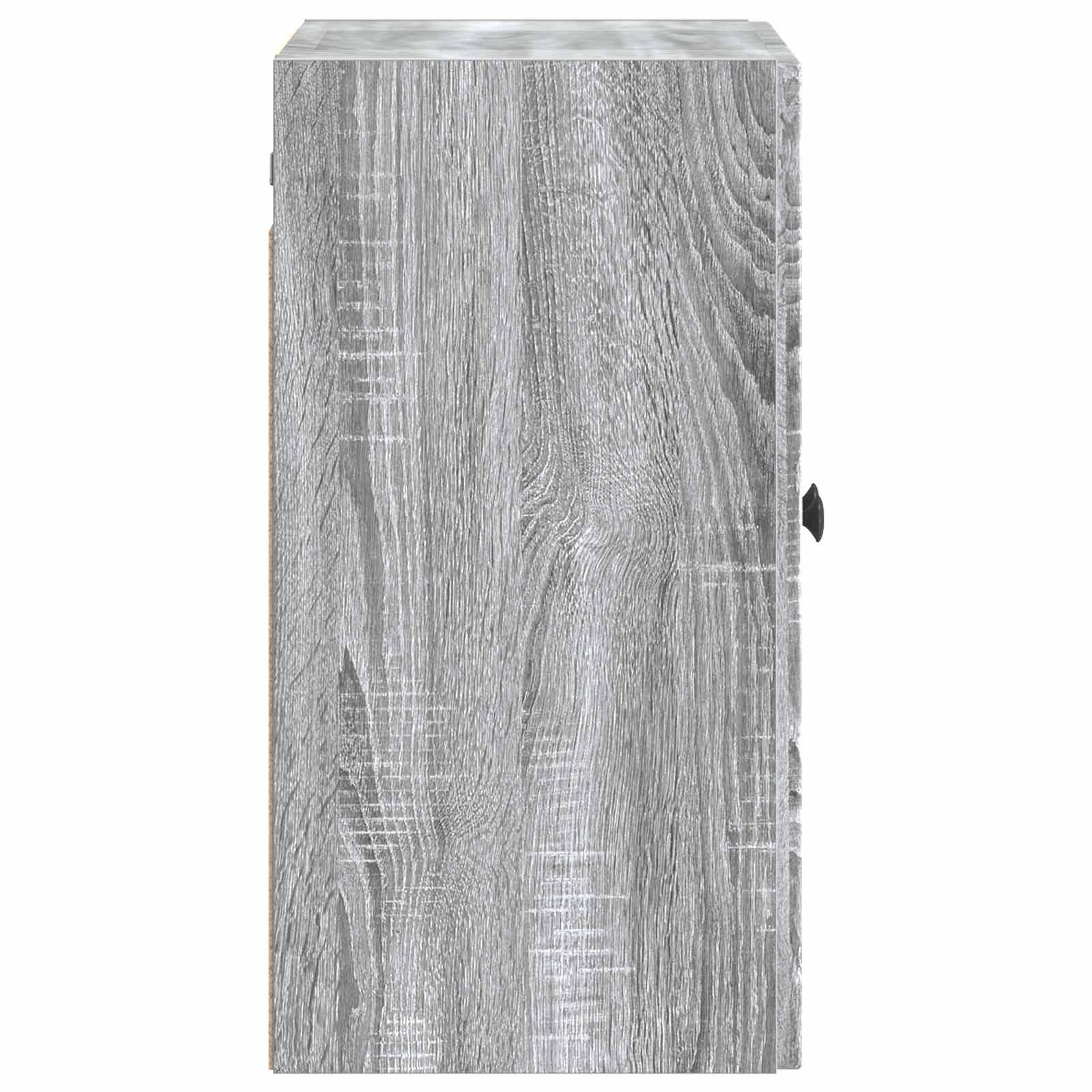 vidaXL Wandschrank Grau Sonoma 59 x 31 x 60 cm Holzwerkstoff
