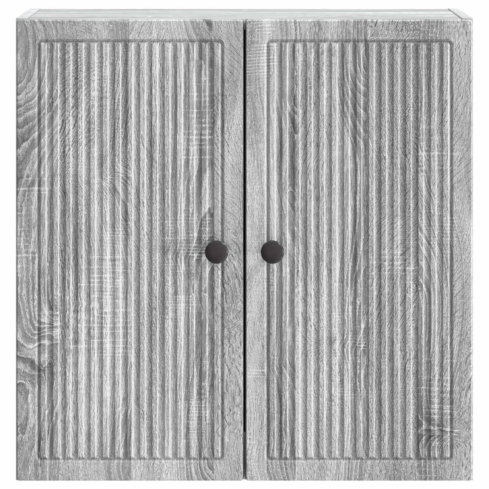 vidaXL Wandschrank Grau Sonoma 59 x 31 x 60 cm Holzwerkstoff