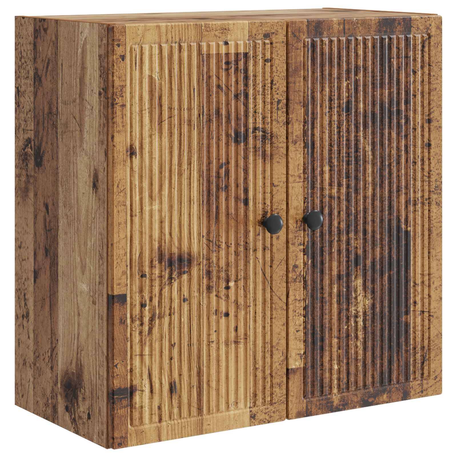 vidaXL Wandschrank Altholz 59 x 31 x 60 cm Holzwerkstoff