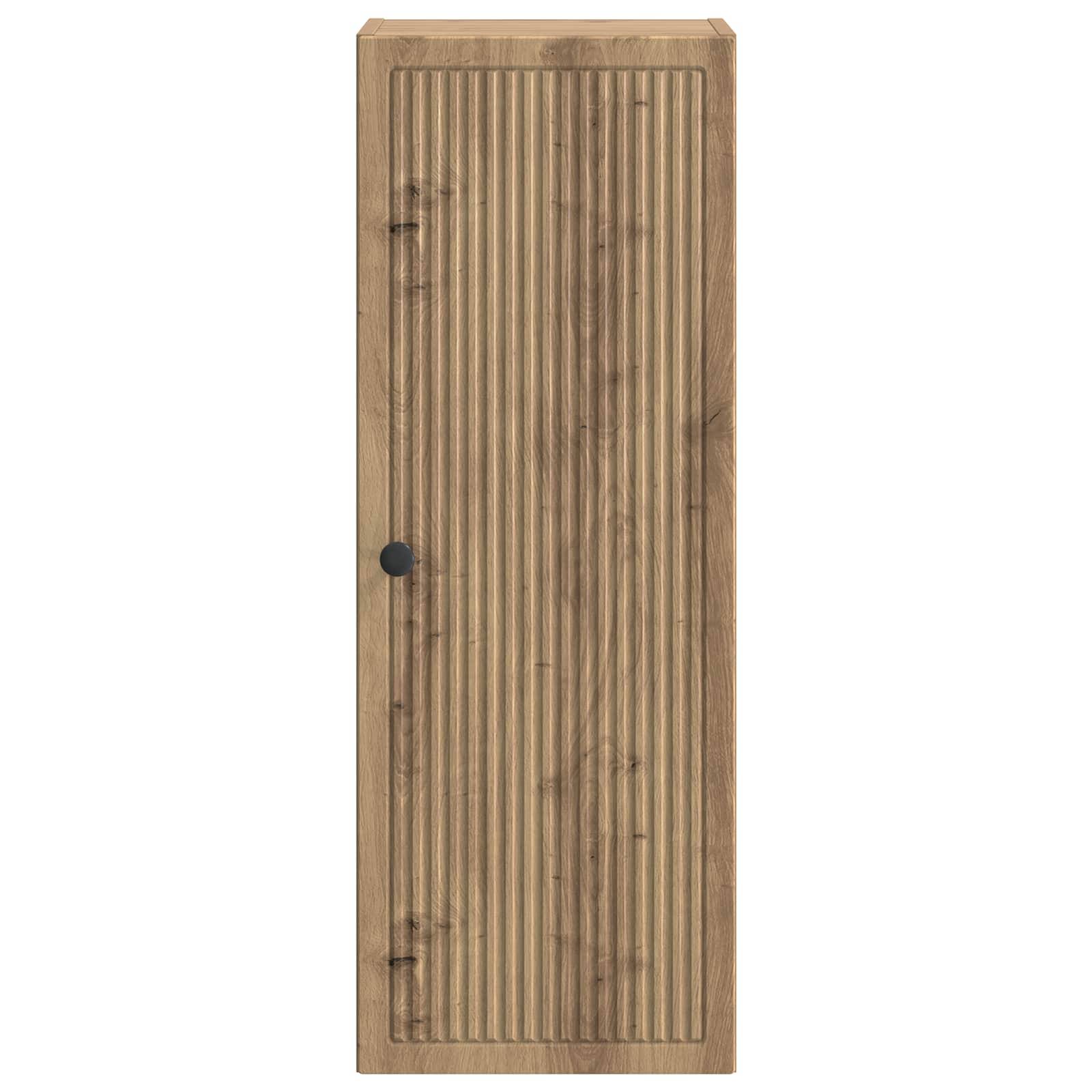 vidaXL Wandschrank Artisan-Eiche 33 x 34,5 x 90 cm Holzwerkstoff