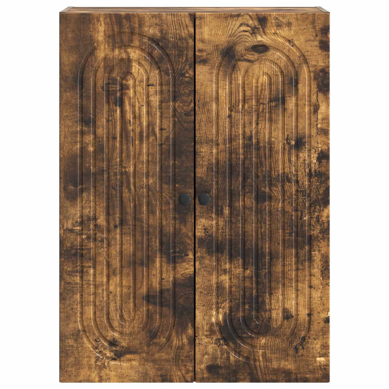 vidaXL Wandschrank Geräucherte Eiche 66 x 34,5 x 90 cm Holzwerkstoff