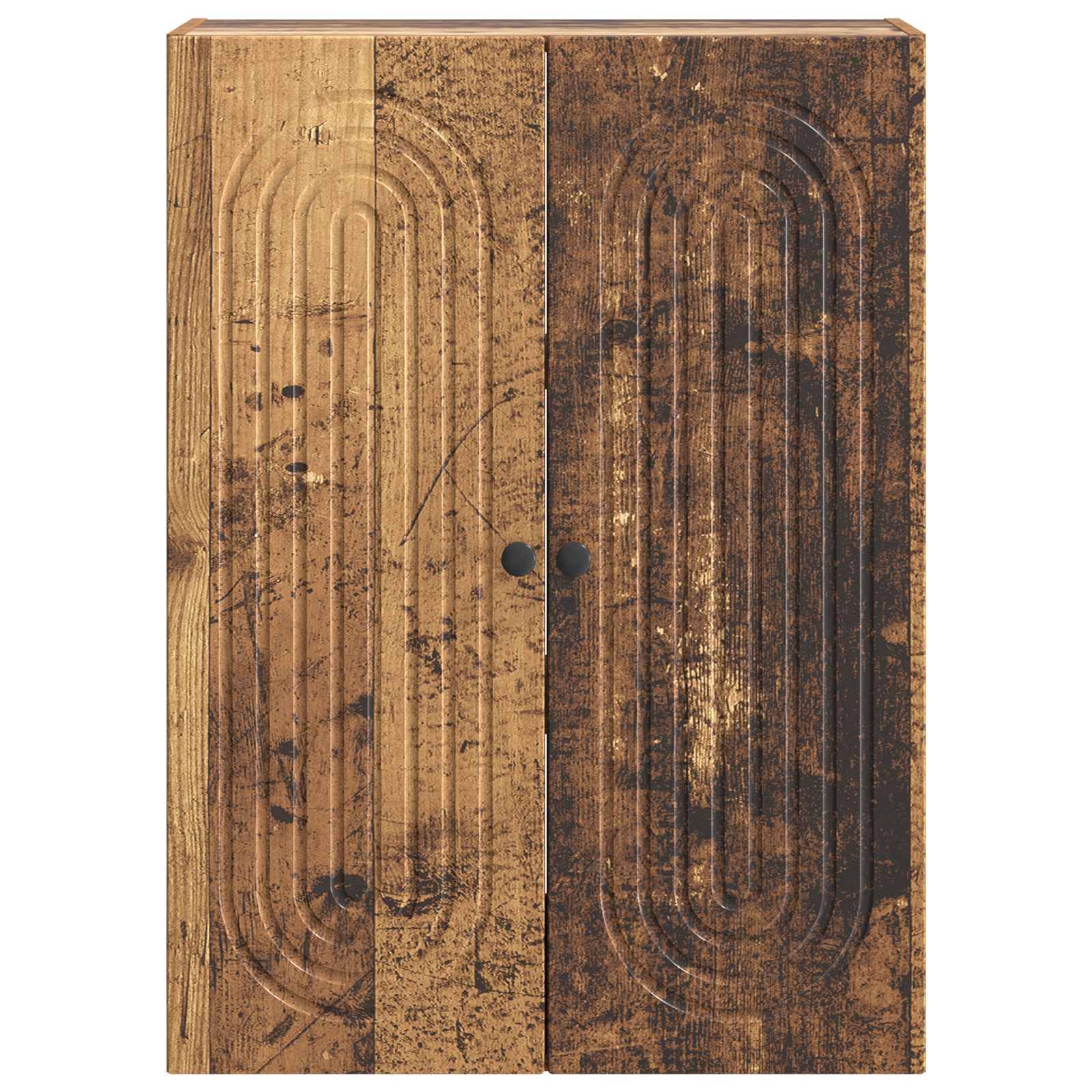 vidaXL Wandschrank Altholz 66 x 34,5 x 90 cm Holzwerkstoff