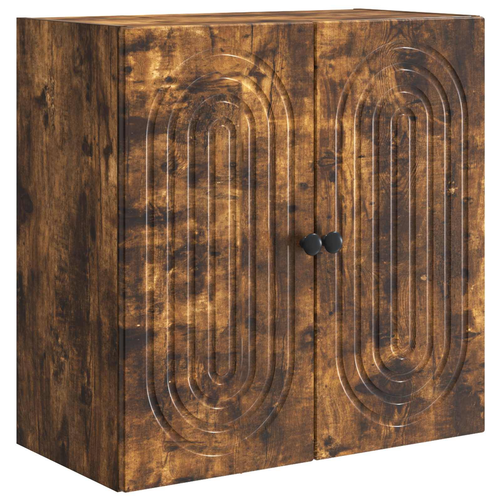 vidaXL Wandschrank Geräucherte Eiche 59 x 31 x 60 cm Holzwerkstoff