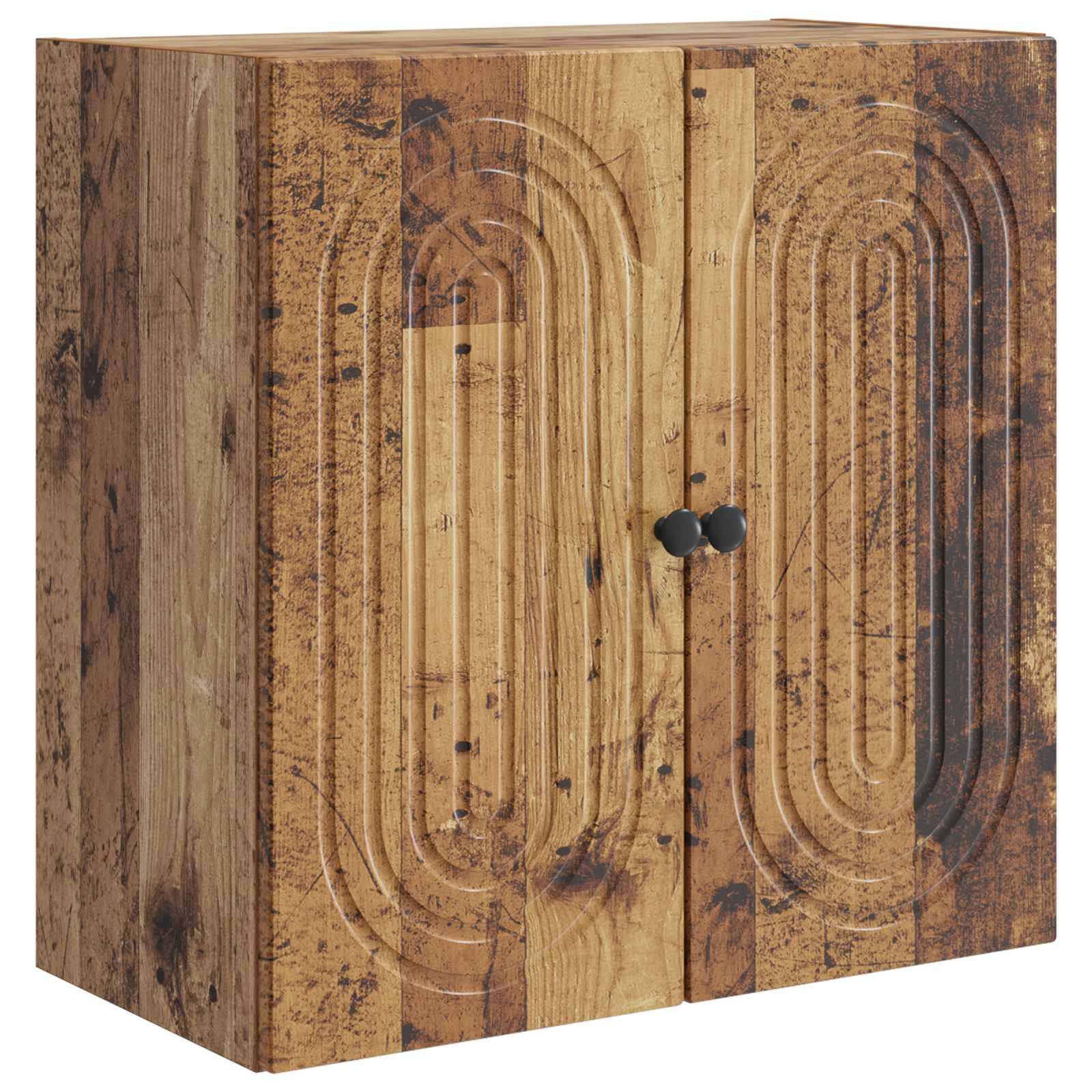 vidaXL Wandschrank Altholz 59 x 31 x 60 cm Holzwerkstoff