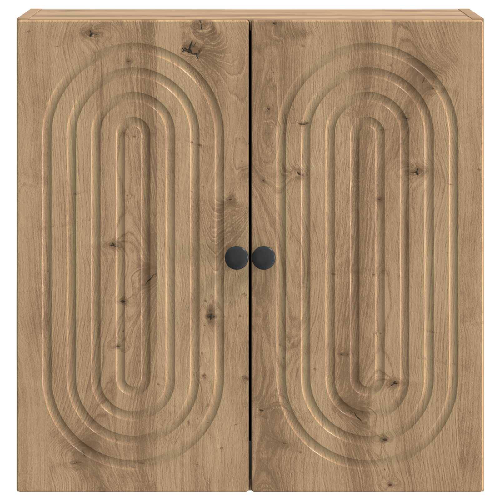 vidaXL Wandschrank Artisan-Eiche 59 x 31 x 60 cm Holzwerkstoff