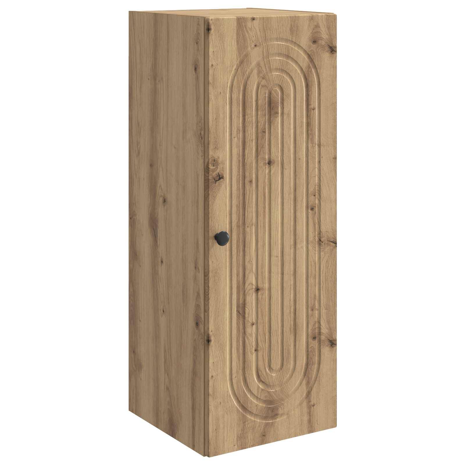 vidaXL Wandschrank Artisan-Eiche 33 x 34,5 x 90 cm Holzwerkstoff