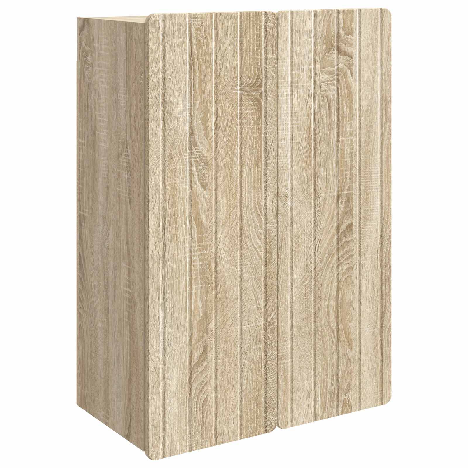 vidaXL Wandschrank Sonoma-Eiche 66 x 34,5 x 92 cm Holzwerkstoff