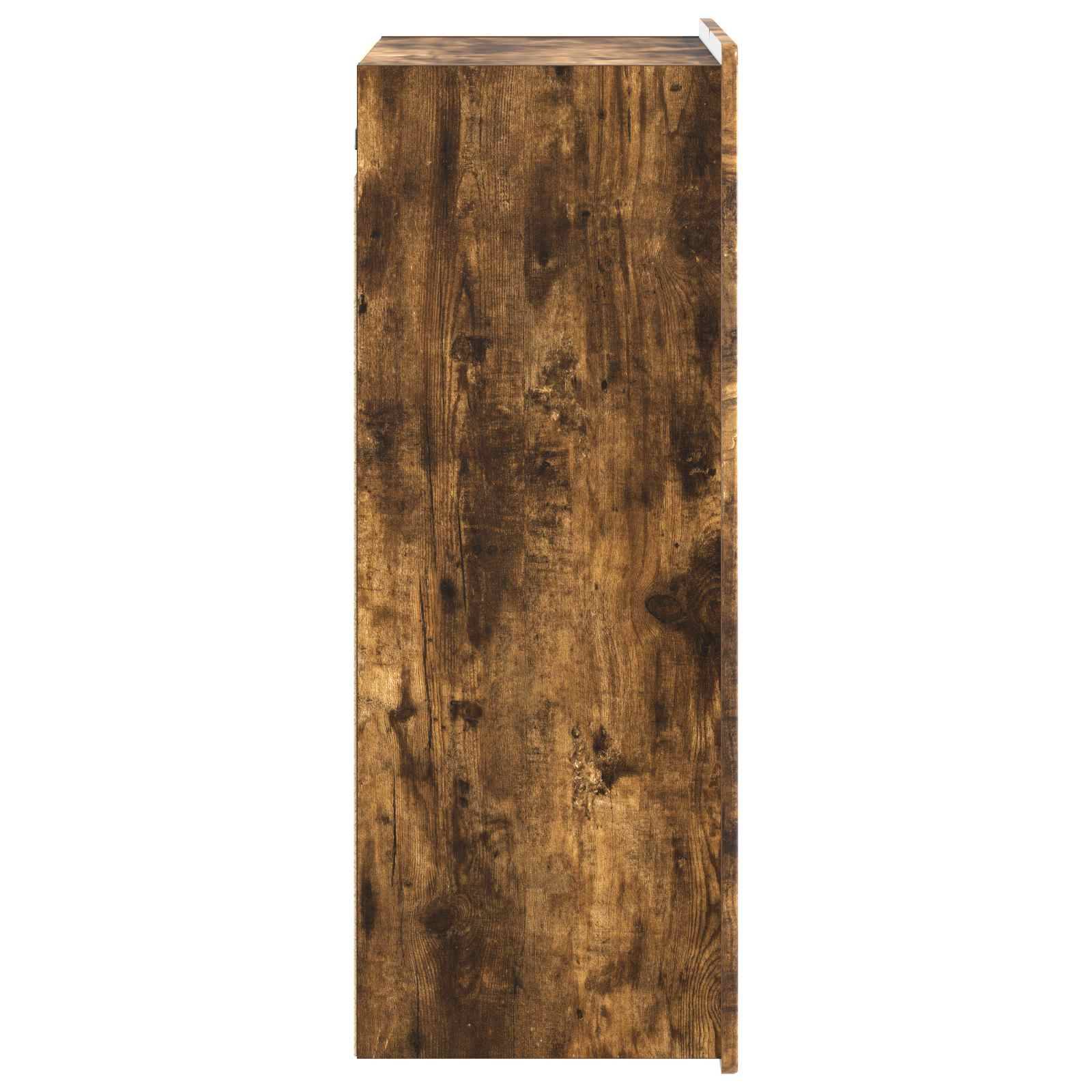 vidaXL Wandschrank Geräucherte Eiche 66 x 34,5 x 92 cm Holzwerkstoff