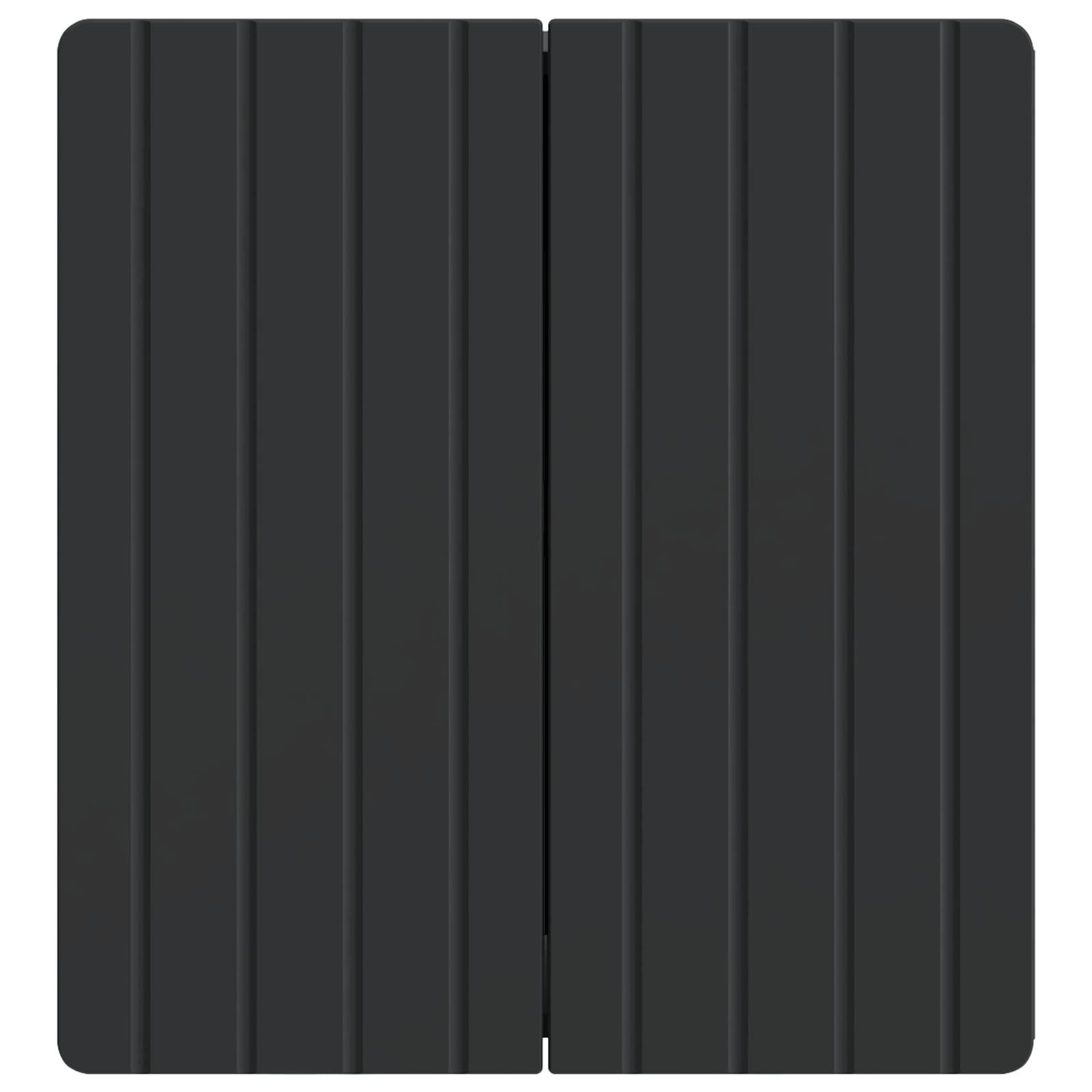 vidaXL Wandschrank Schwarz 59 x 31 x 64 cm Holzwerkstoff