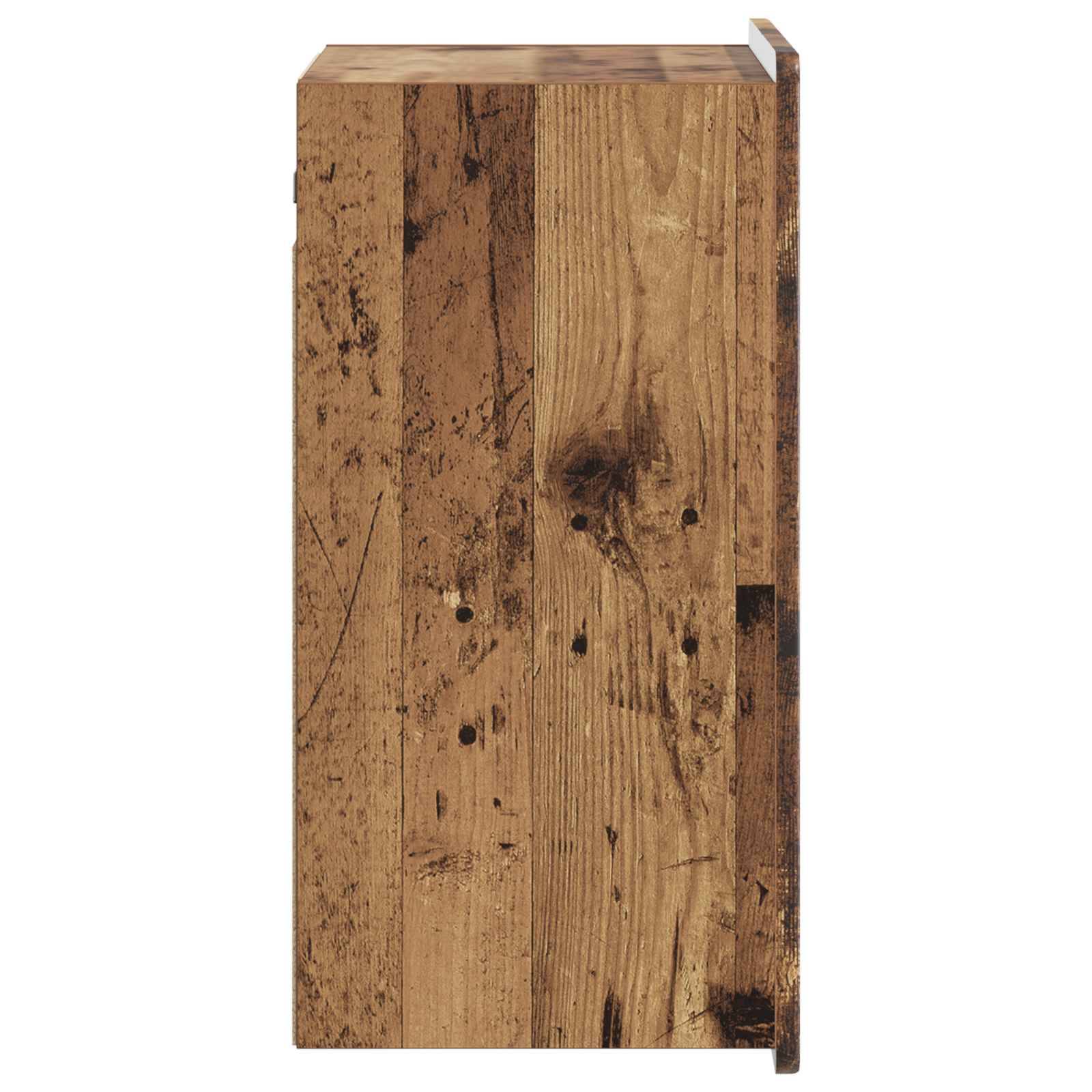 vidaXL Wandschrank Altholz 59 x 31 x 64 cm Holzwerkstoff