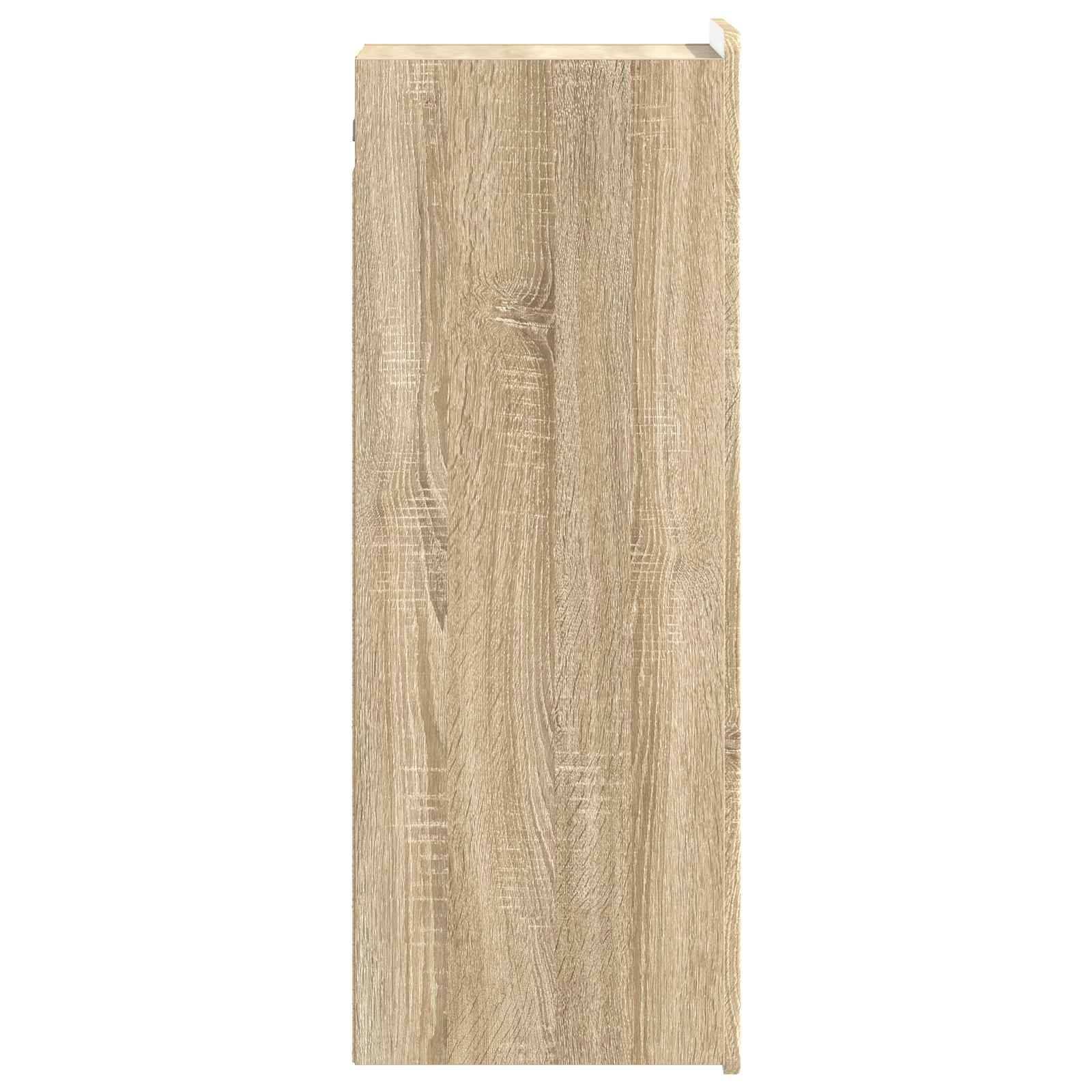 vidaXL Wandschrank Sonoma-Eiche 33 x 34,5 x 94 cm Holzwerkstoff