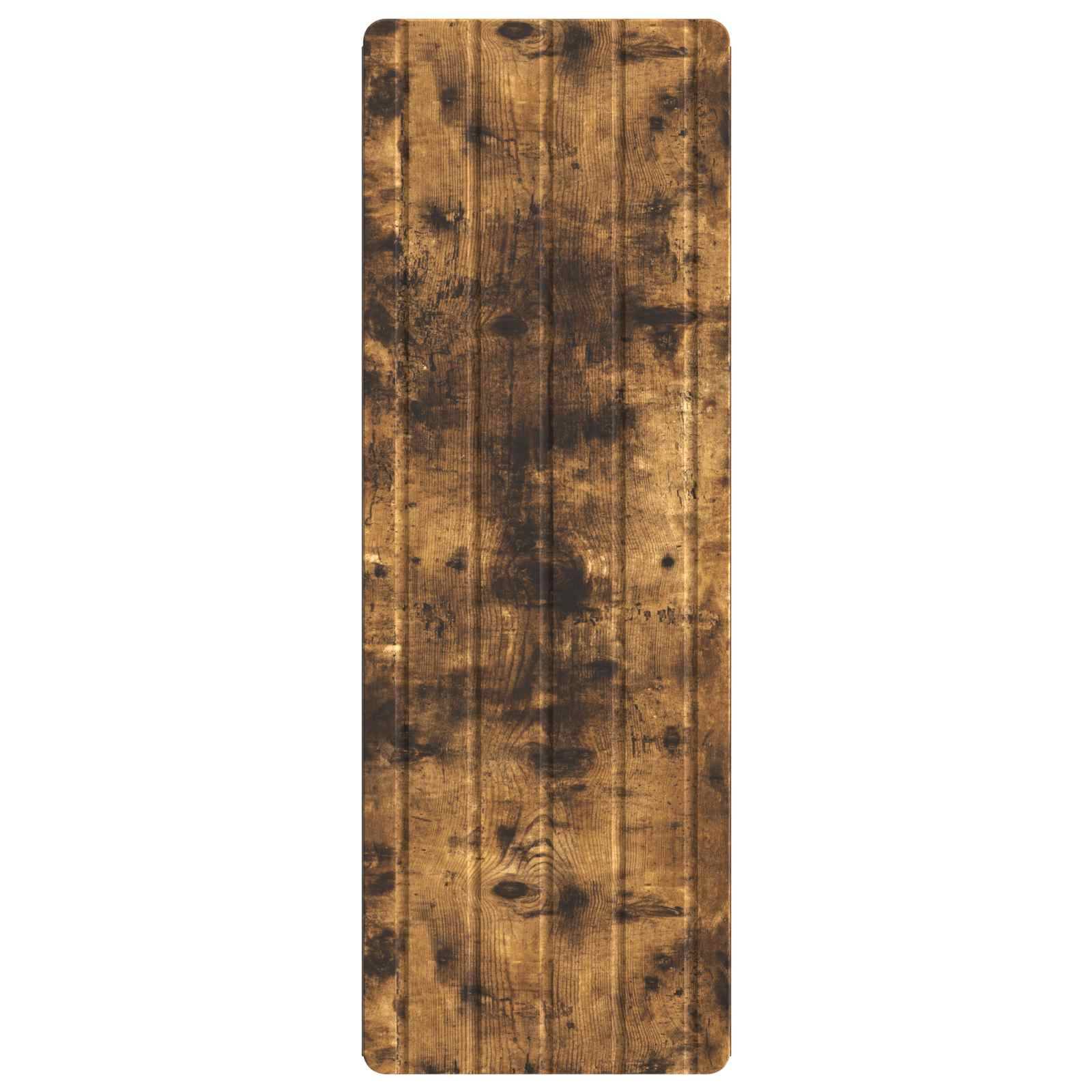 vidaXL Wandschrank Geräucherte Eiche 33 x 34,5 x 94 cm Holzwerkstoff