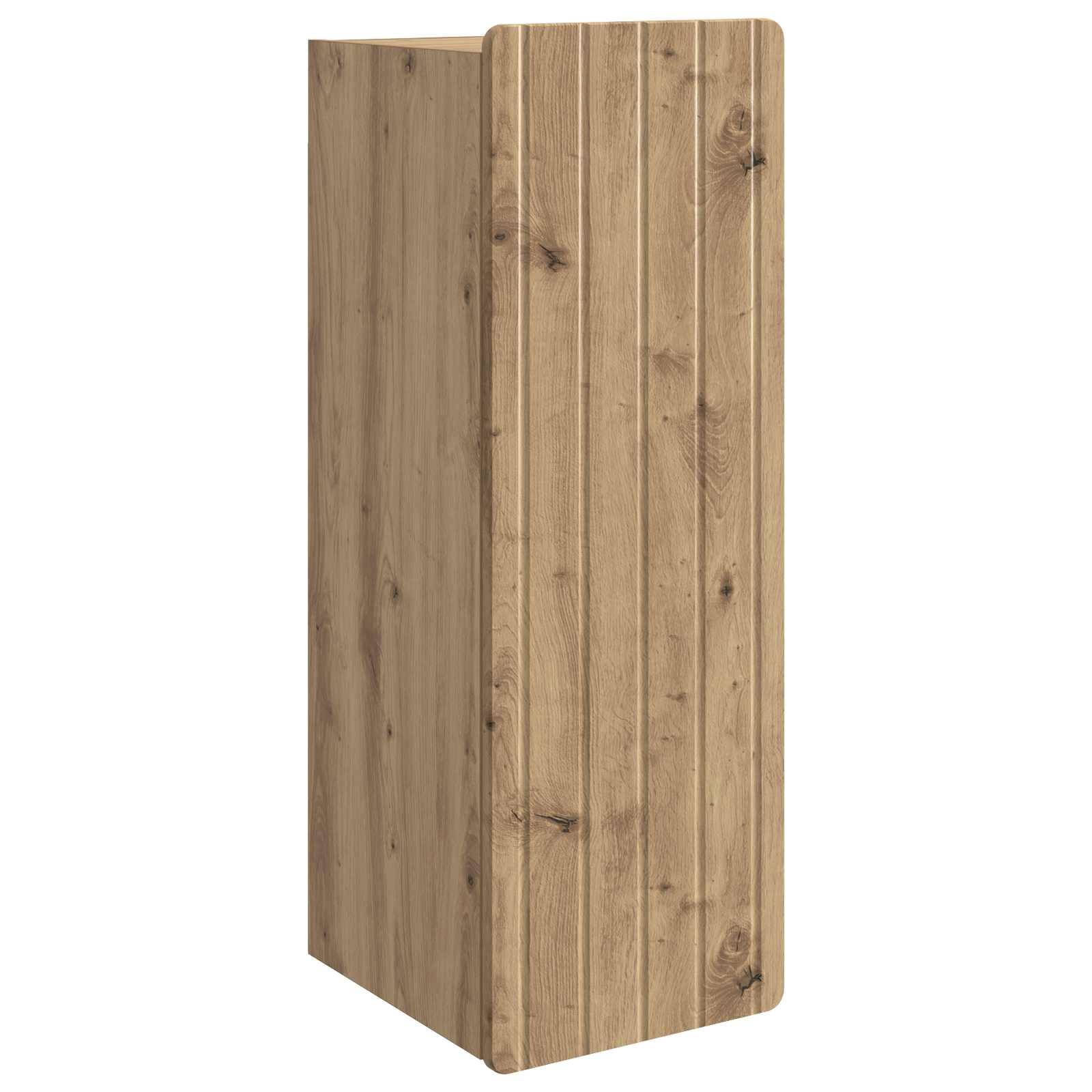 vidaXL Wandschrank Artisan-Eiche 33 x 34,5 x 94 cm Holzwerkstoff