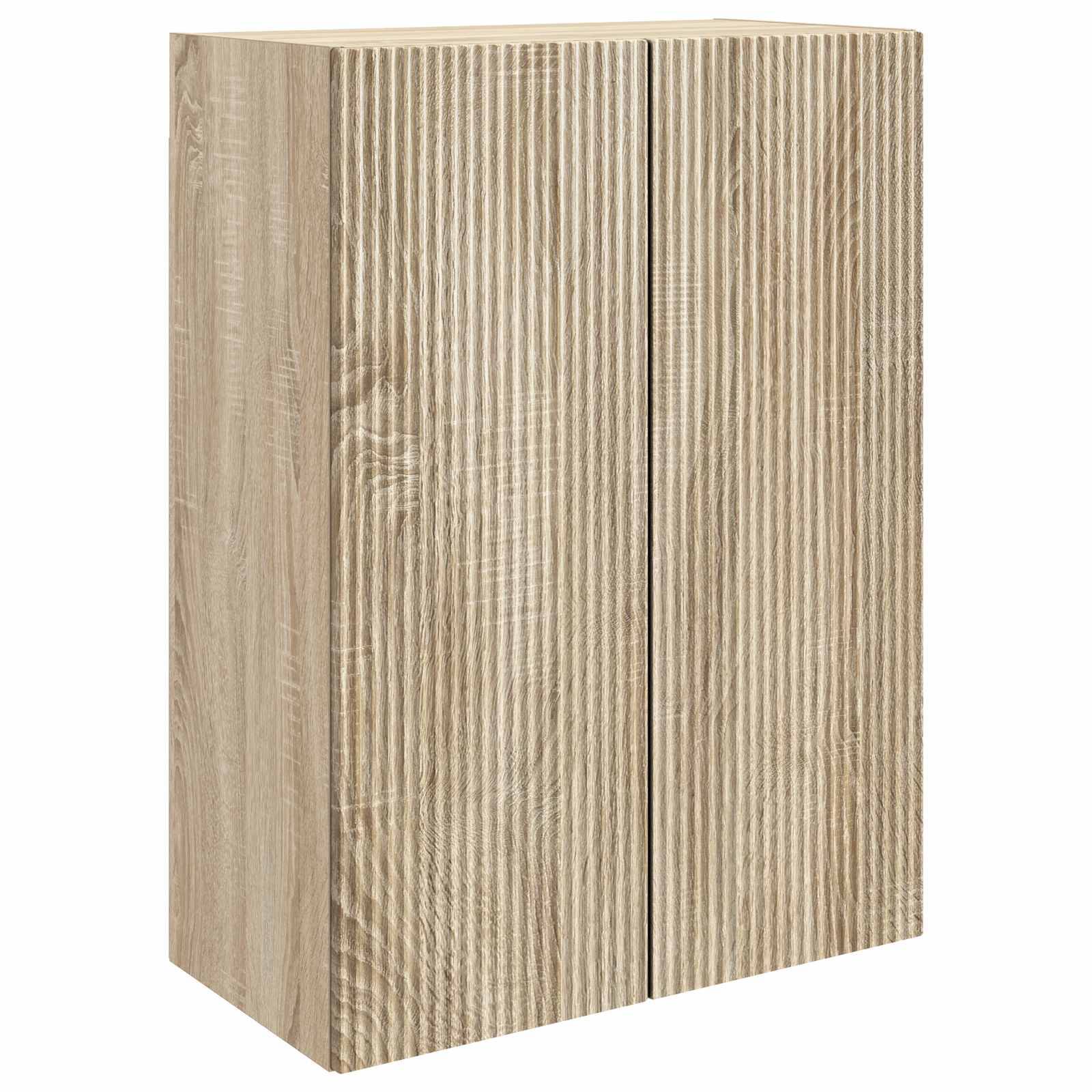 vidaXL Wandschrank Sonoma-Eiche 66 x 34,5 x 90 cm Holzwerkstoff