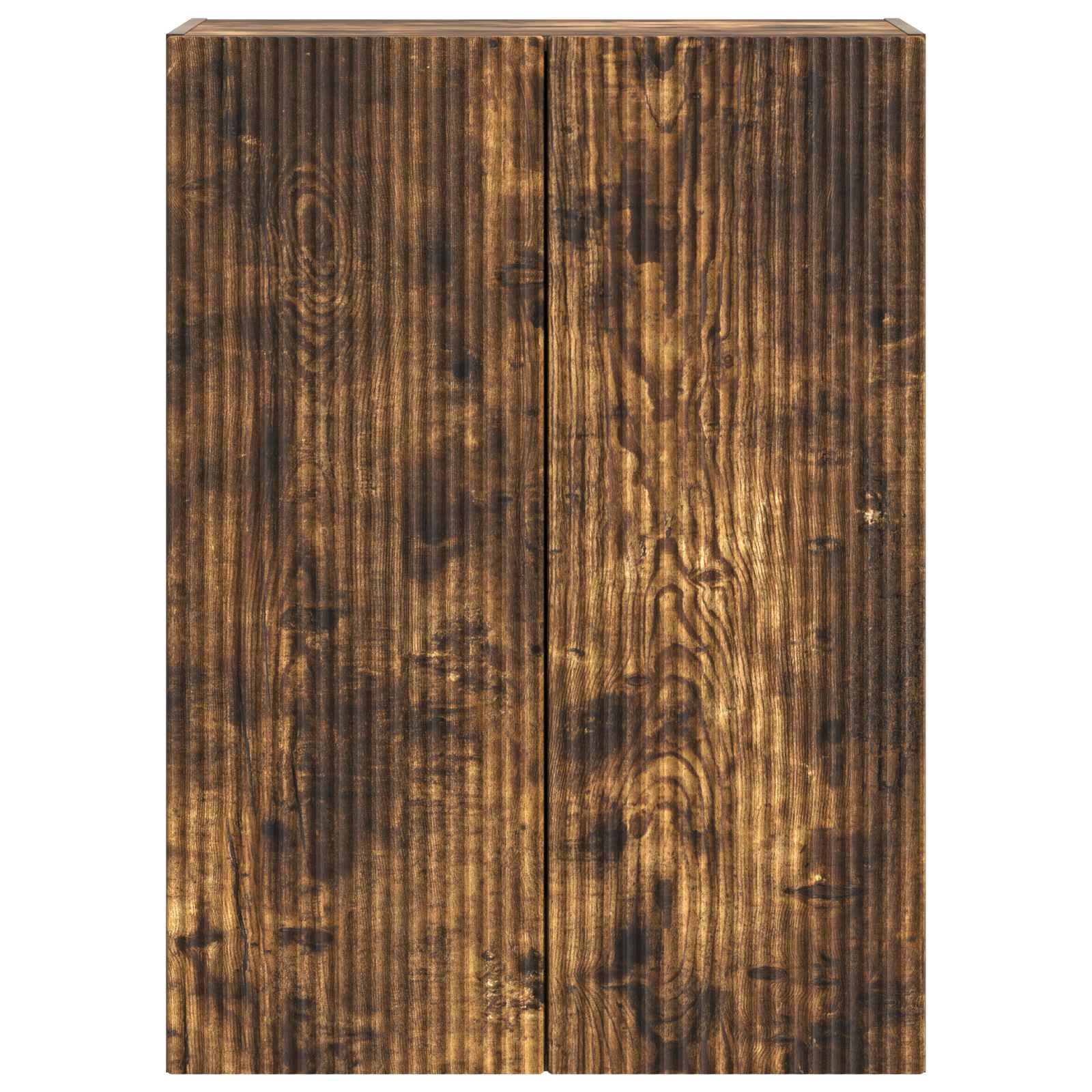vidaXL Wandschrank Geräucherte Eiche 66 x 34,5 x 90 cm Holzwerkstoff