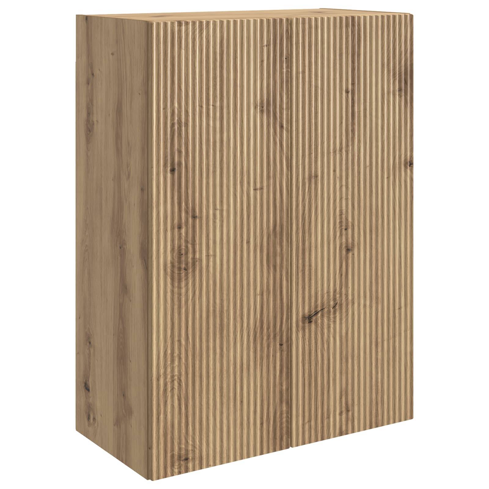 vidaXL Wandschrank Artisan-Eiche 66 x 34,5 x 90 cm Holzwerkstoff