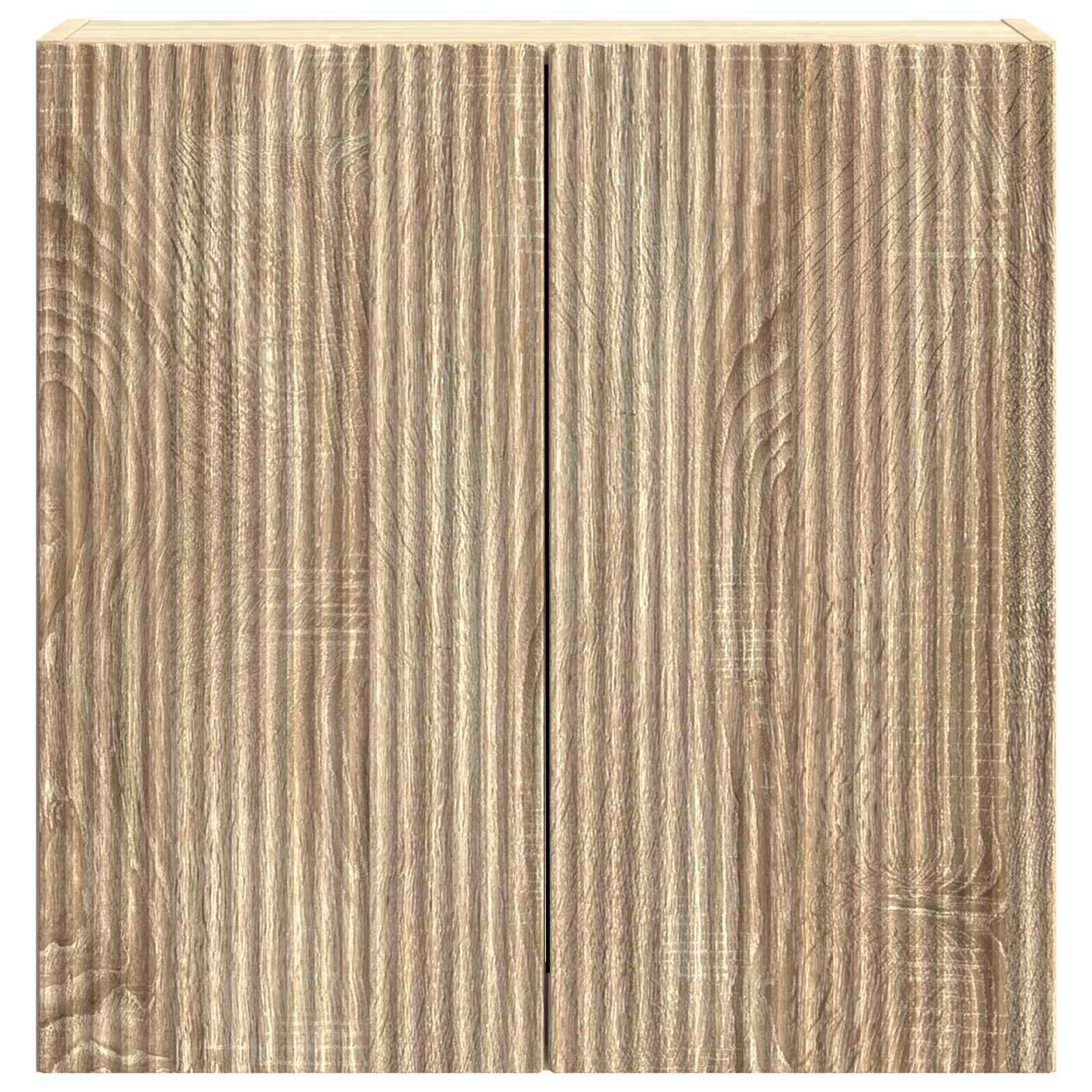 vidaXL Wandschrank Sonoma-Eiche 59 x 31 x 60 cm Holzwerkstoff