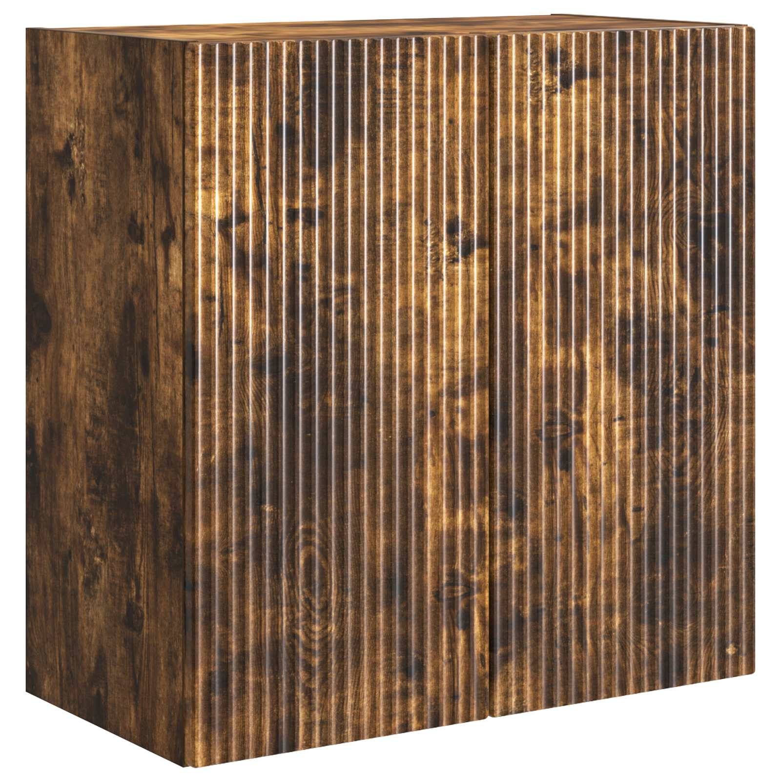 vidaXL Wandschrank Geräucherte Eiche 59 x 31 x 60 cm Holzwerkstoff