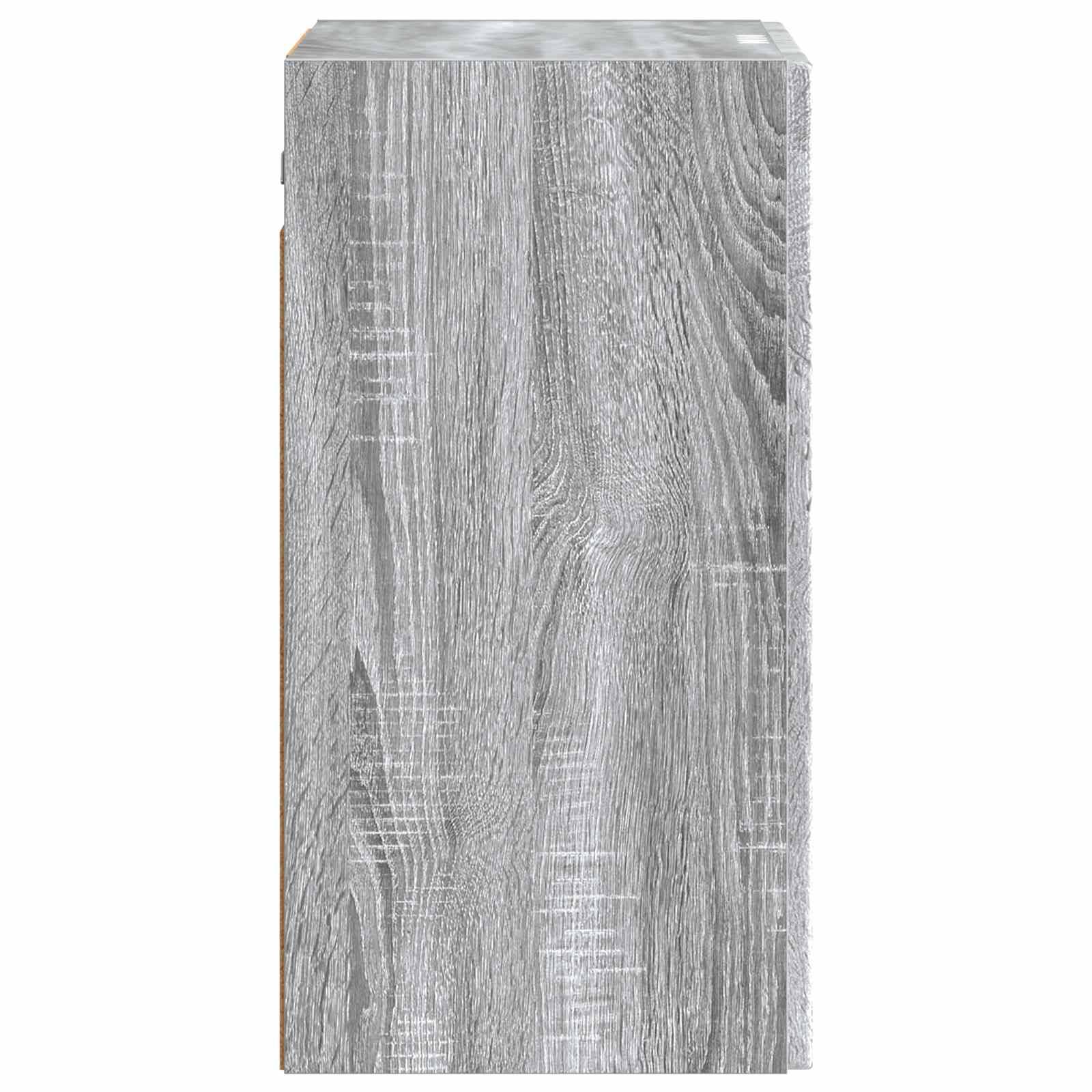 vidaXL Wandschrank Grau Sonoma 59 x 31 x 60 cm Holzwerkstoff