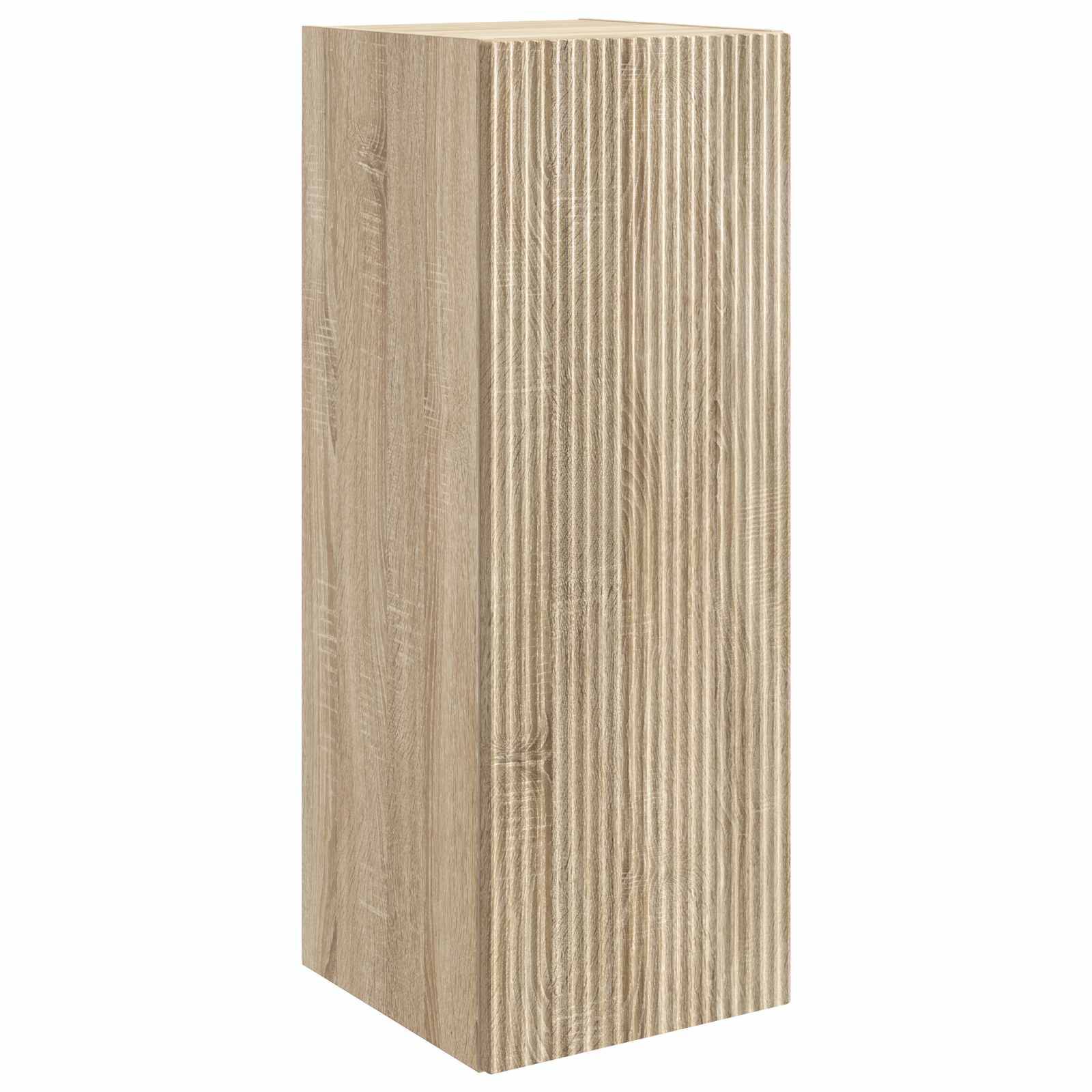 vidaXL Wandschrank Sonoma-Eiche 33 x 34,5 x 90 cm Holzwerkstoff