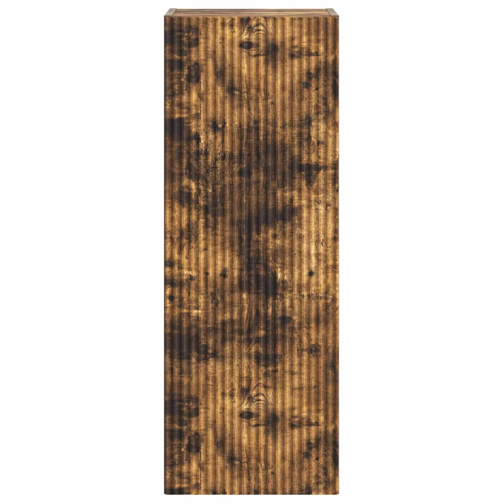 vidaXL Wandschrank Geräucherte Eiche 33 x 34,5 x 90 cm Holzwerkstoff