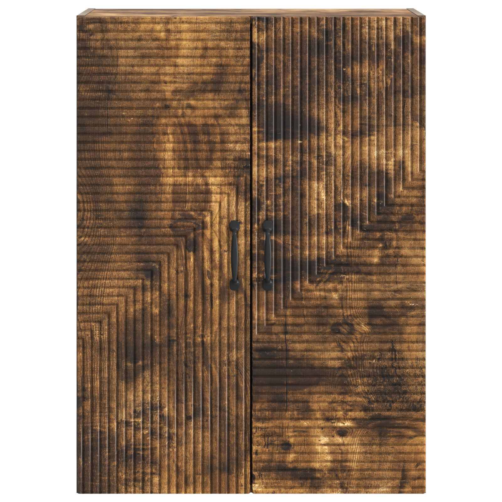 vidaXL Wandschrank Geräucherte Eiche 66 x 34,5 x 90 cm Holzwerkstoff