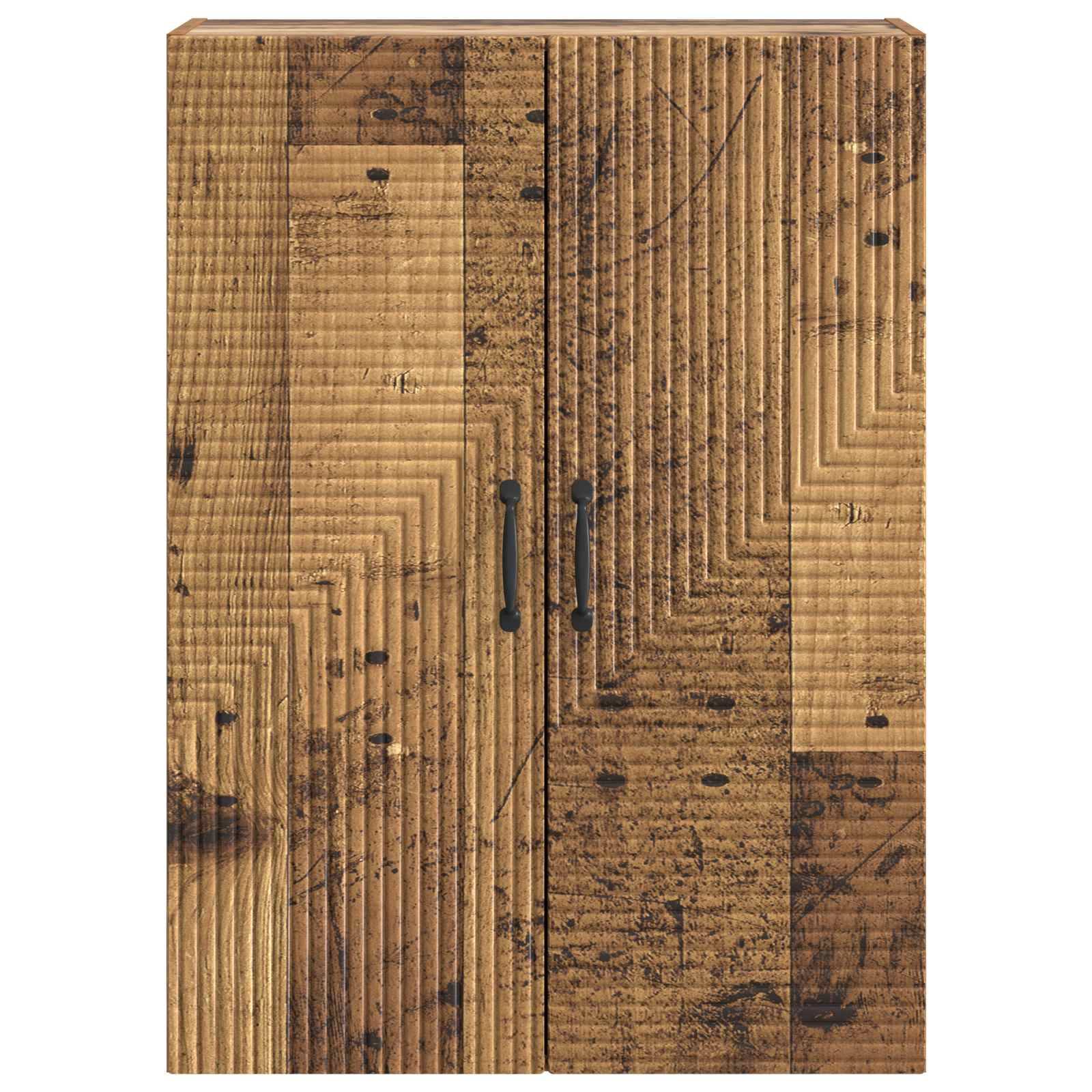 vidaXL Wandschrank Altholz 66 x 34,5 x 90 cm Holzwerkstoff