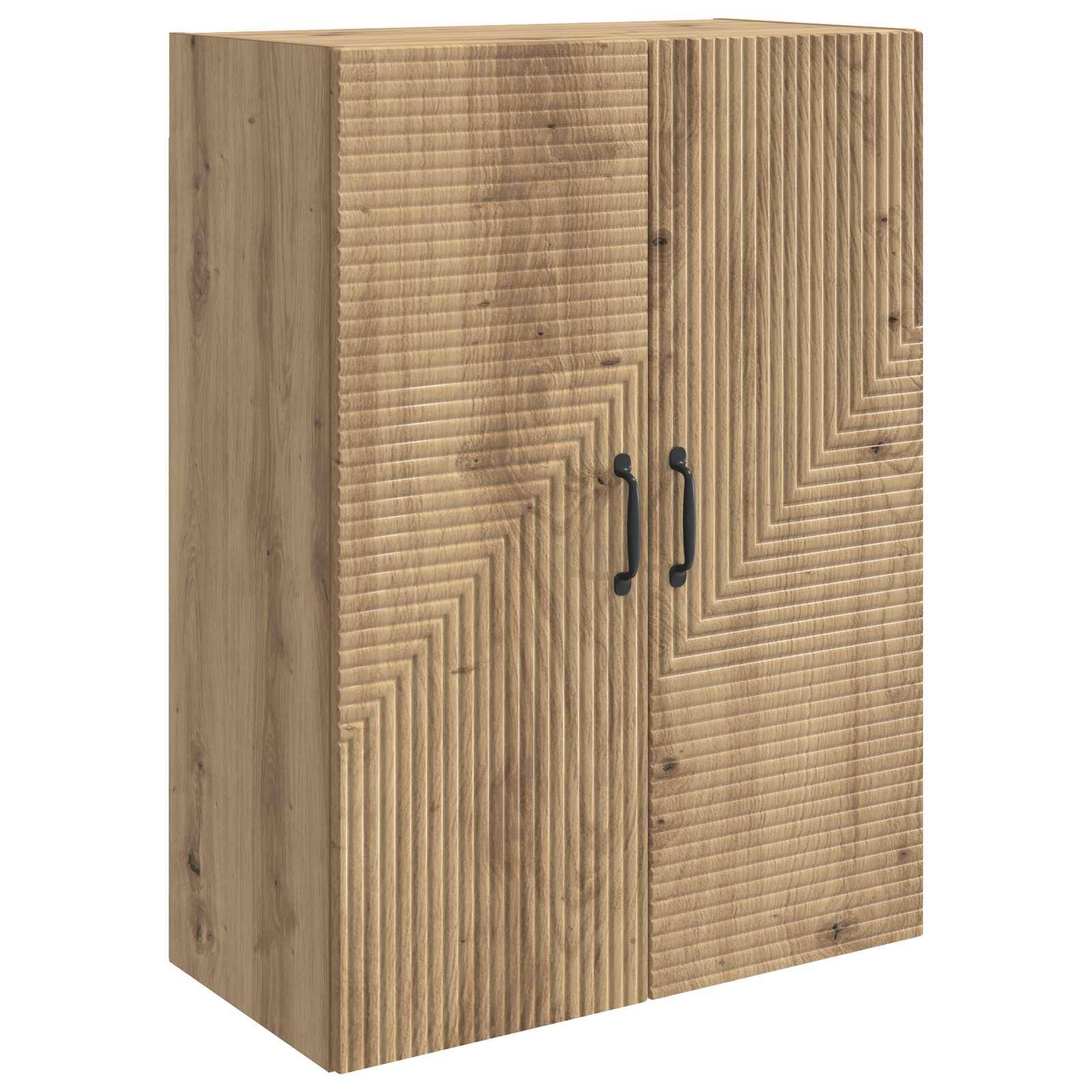 vidaXL Wandschrank Artisan-Eiche 66 x 34,5 x 90 cm Holzwerkstoff