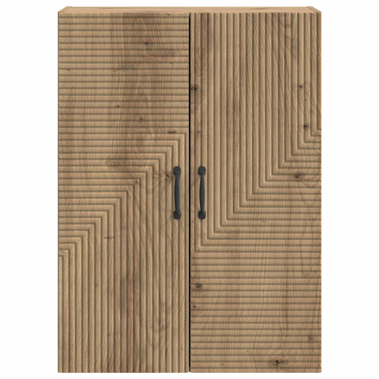vidaXL Wandschrank Artisan-Eiche 66 x 34,5 x 90 cm Holzwerkstoff