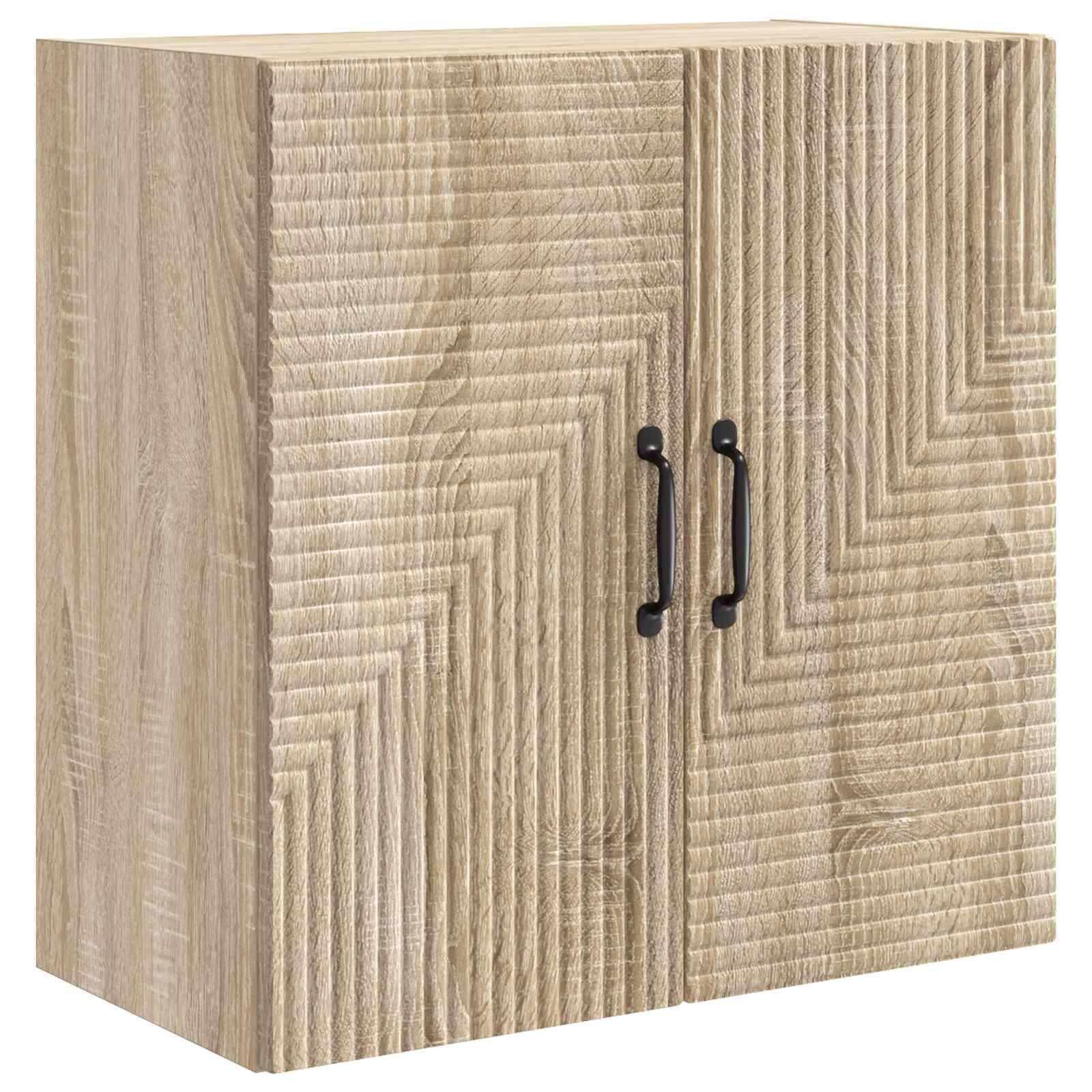 vidaXL Wandschrank Sonoma-Eiche 59 x 31 x 60 cm Holzwerkstoff