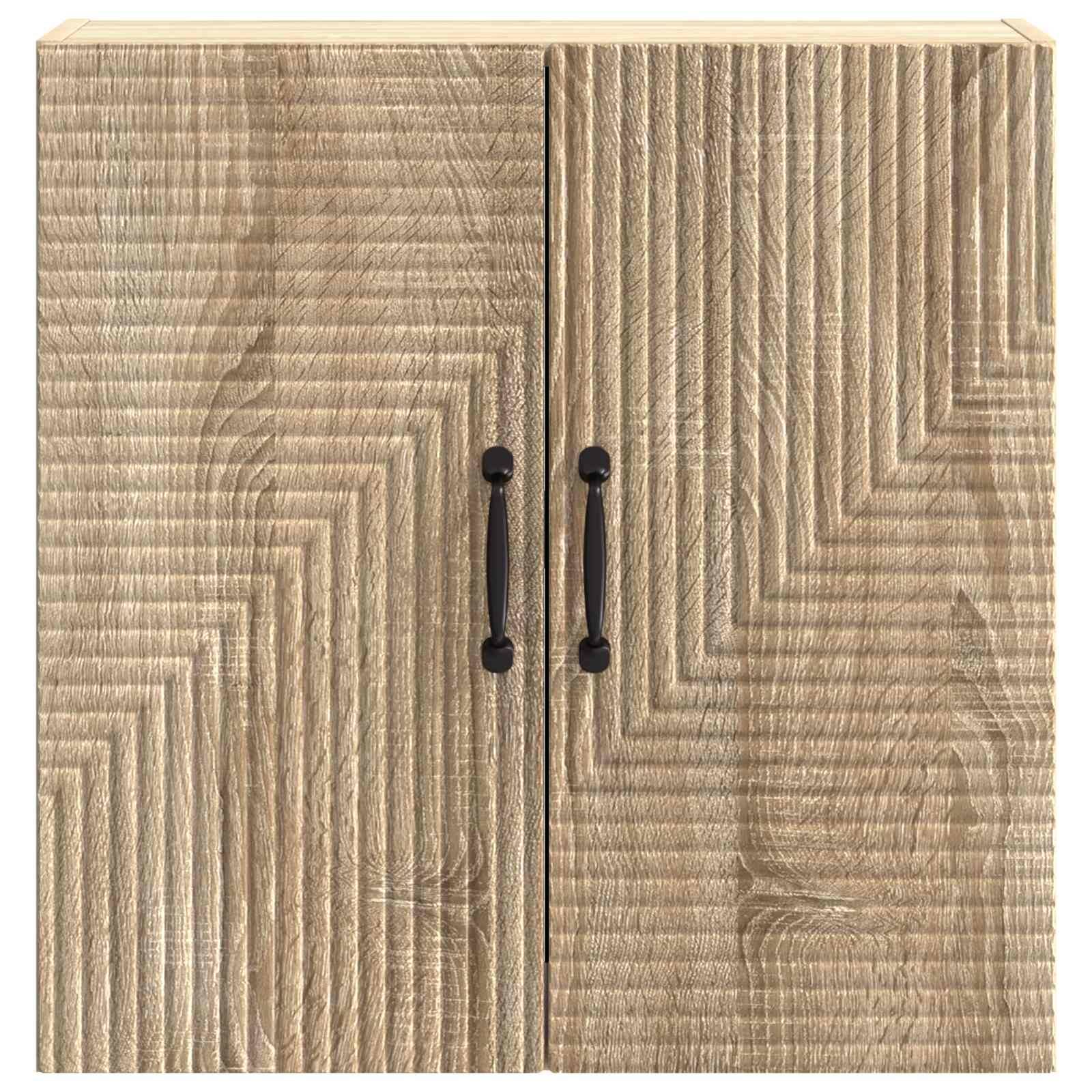 vidaXL Wandschrank Sonoma-Eiche 59 x 31 x 60 cm Holzwerkstoff