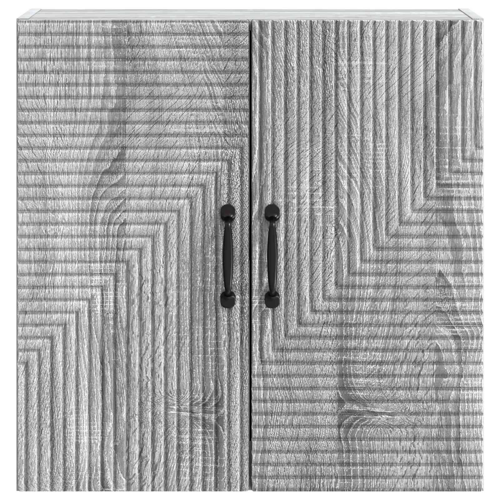 vidaXL Wandschrank Grau Sonoma 59 x 31 x 60 cm Holzwerkstoff