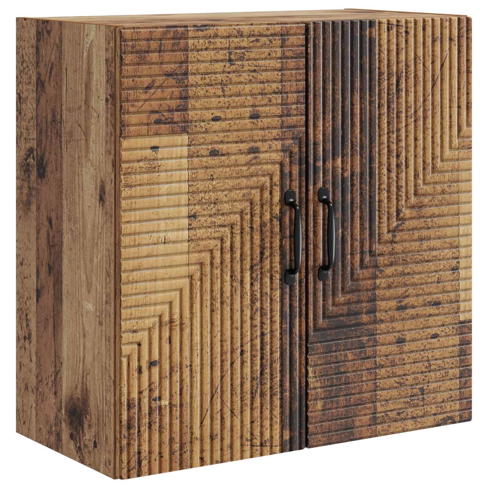 vidaXL Wandschrank Altholz 59 x 31 x 60 cm Holzwerkstoff