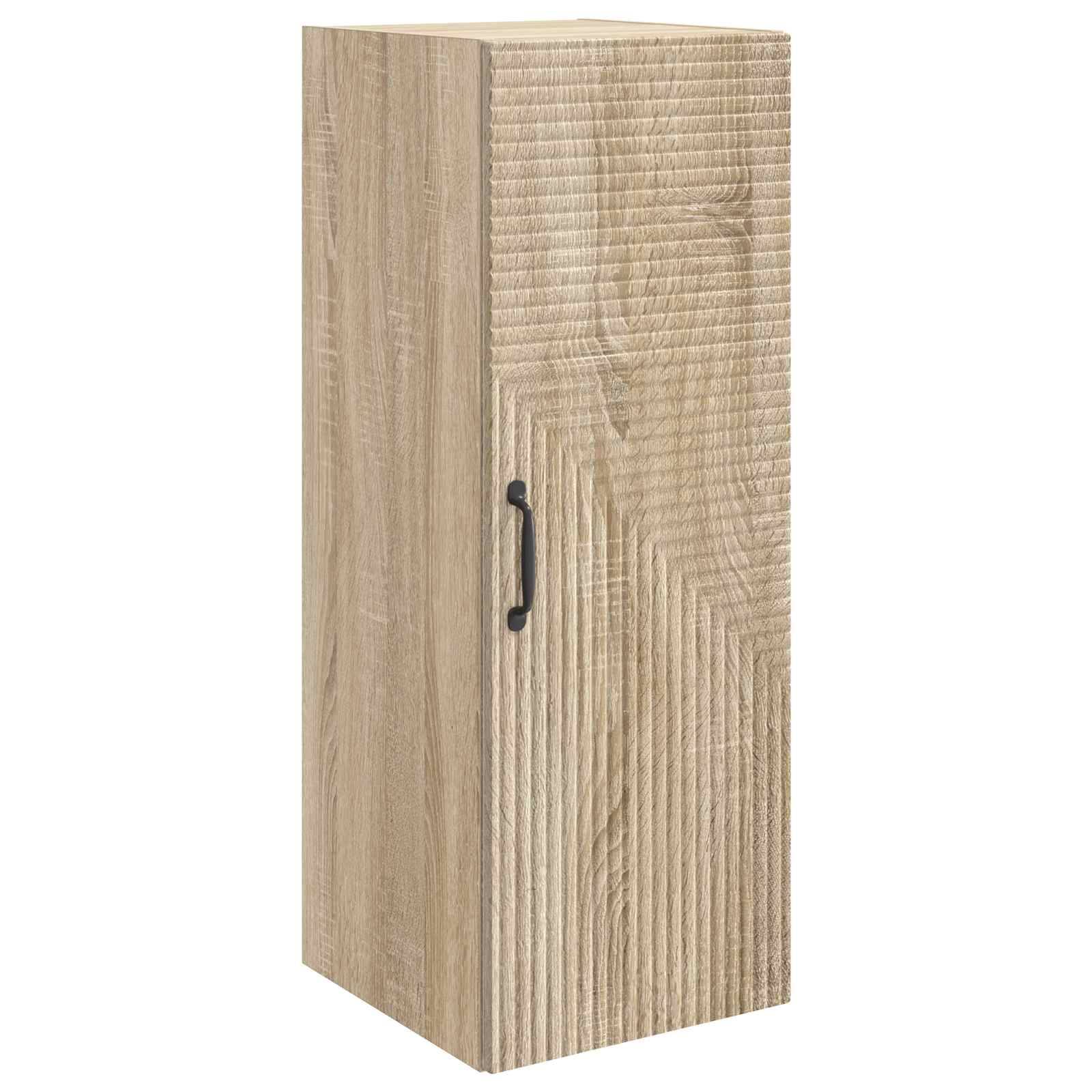 vidaXL Wandschrank Sonoma-Eiche 33 x 34,5 x 90 cm Holzwerkstoff