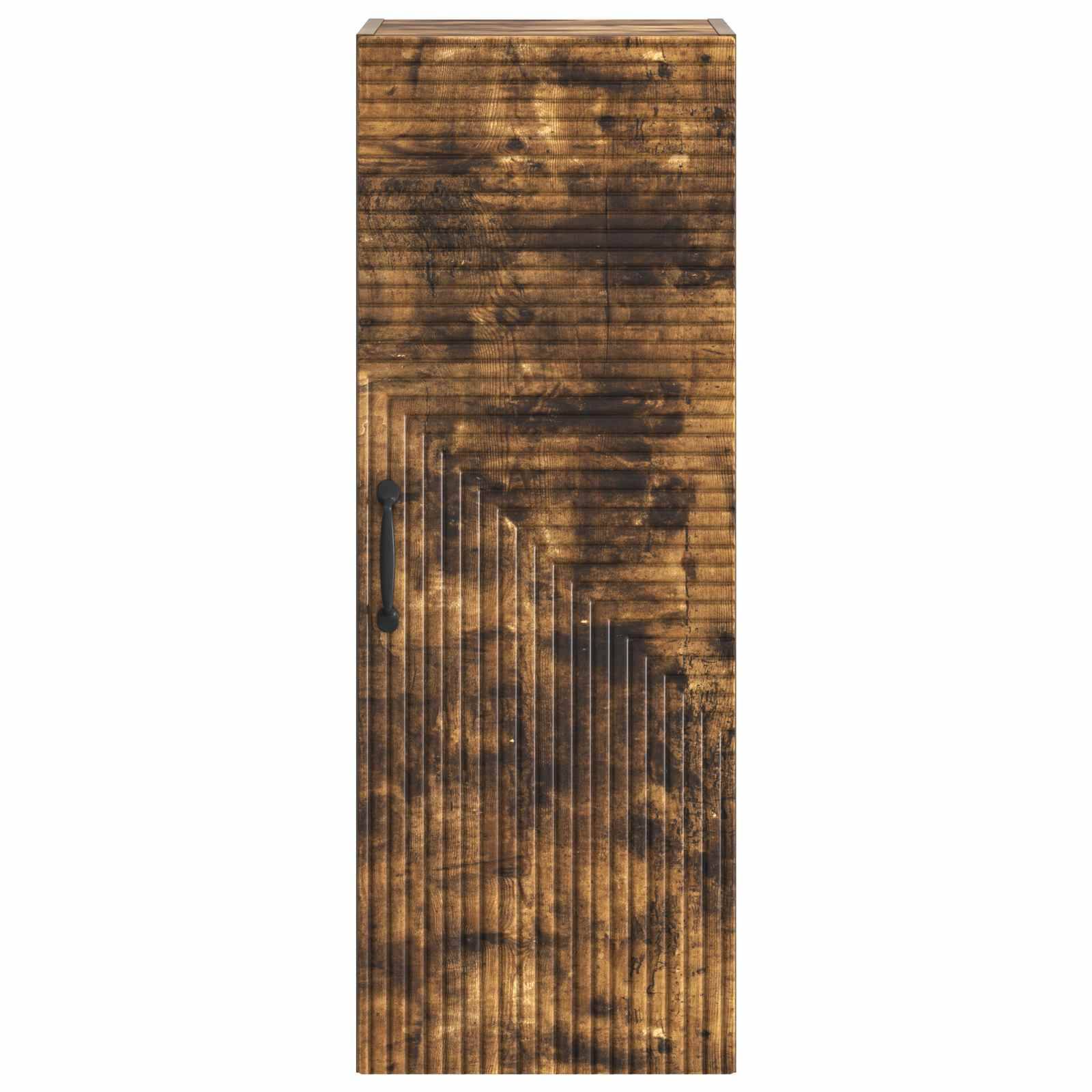 vidaXL Wandschrank Geräucherte Eiche 33 x 34,5 x 90 cm Holzwerkstoff