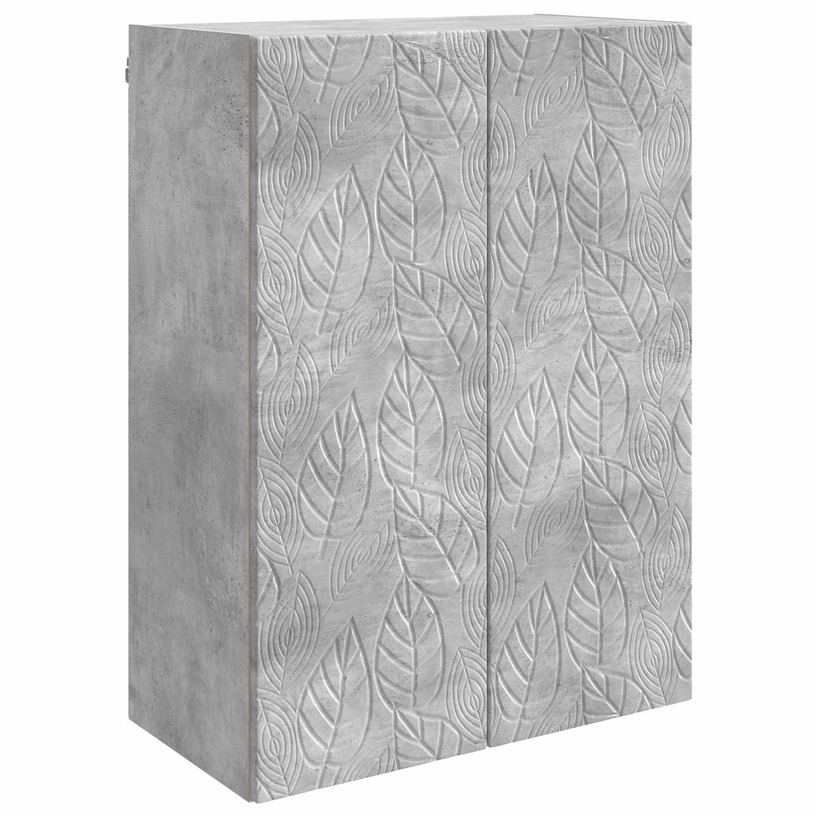 vidaXL Wandschrank Betongrau 66 x 34,5 x 90 cm Holzwerkstoff