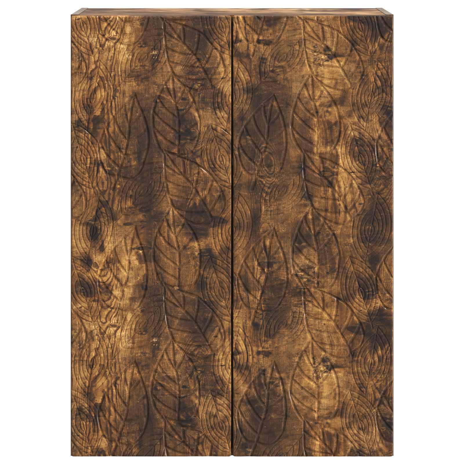 vidaXL Wandschrank Geräucherte Eiche 66 x 34,5 x 90 cm Holzwerkstoff