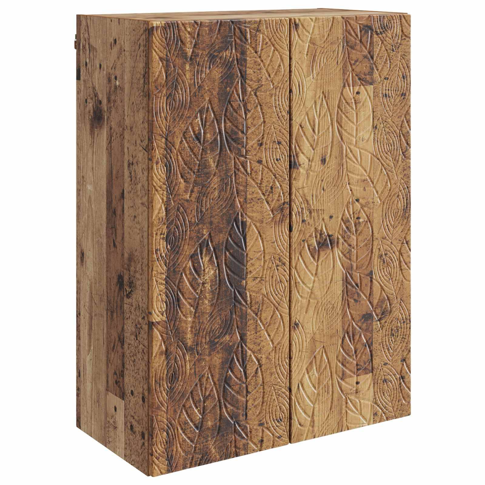 vidaXL Wandschrank Altholz 66 x 34,5 x 90 cm Holzwerkstoff