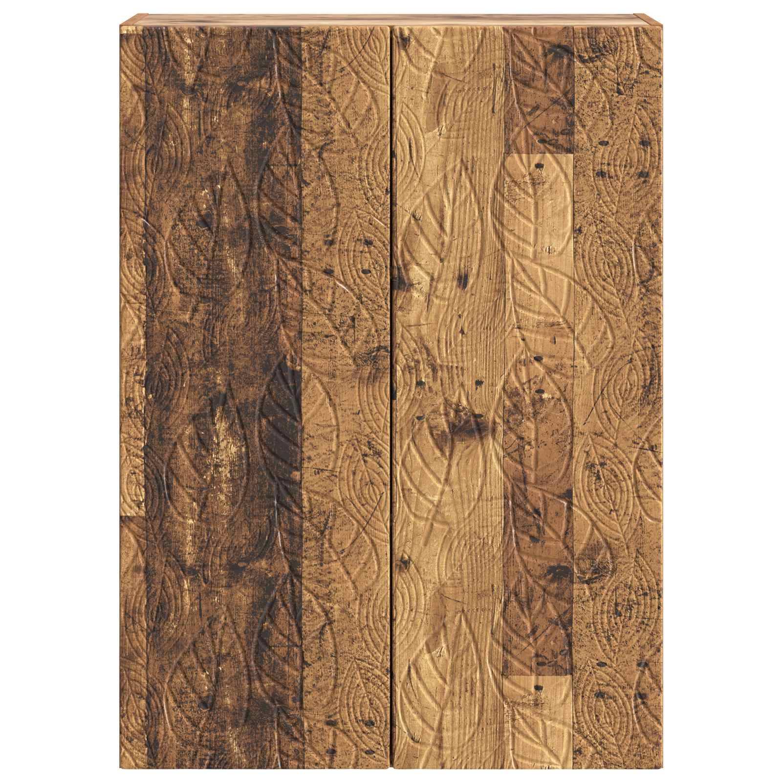 vidaXL Wandschrank Altholz 66 x 34,5 x 90 cm Holzwerkstoff