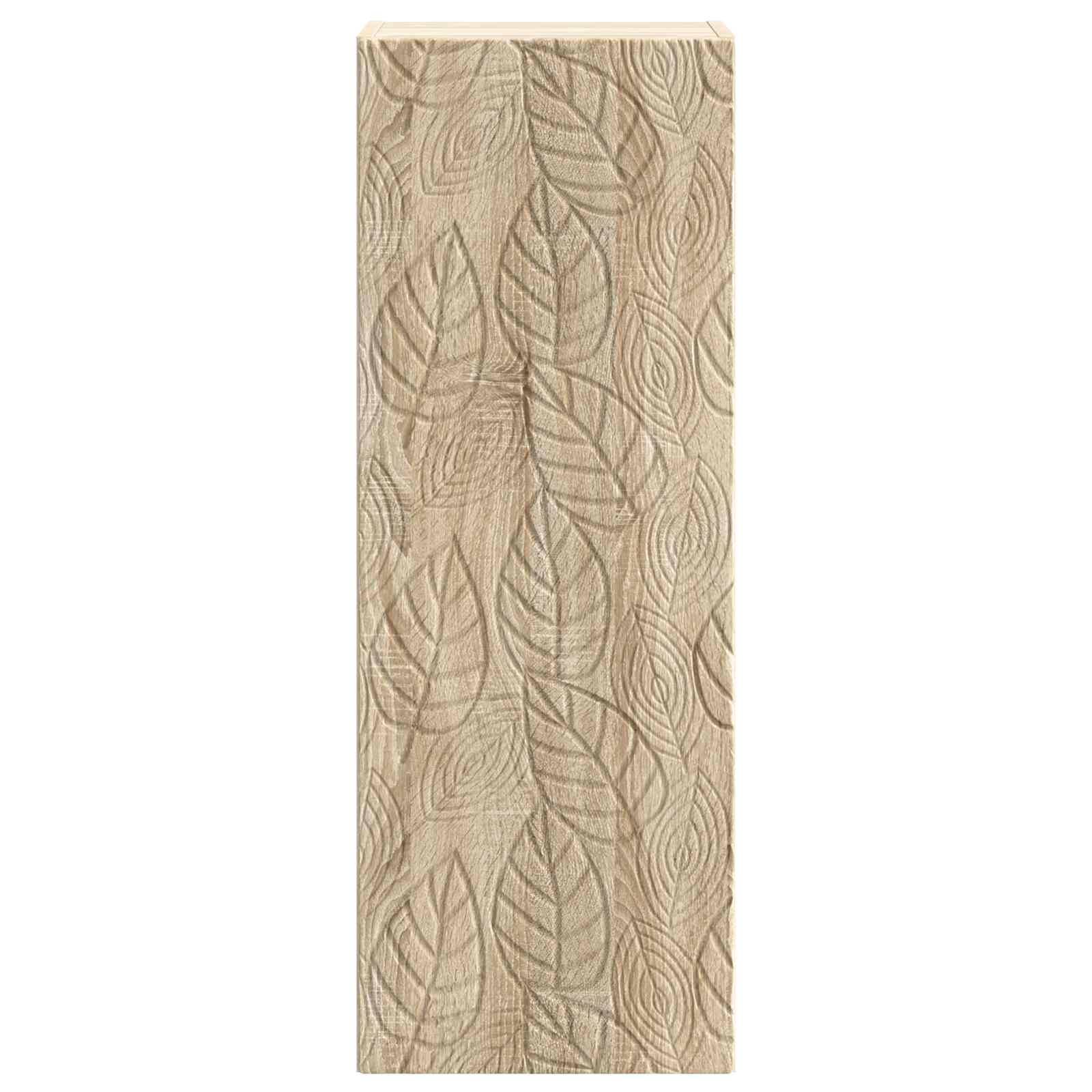 vidaXL Wandschrank Sonoma-Eiche 33 x 34,5 x 90 cm Holzwerkstoff