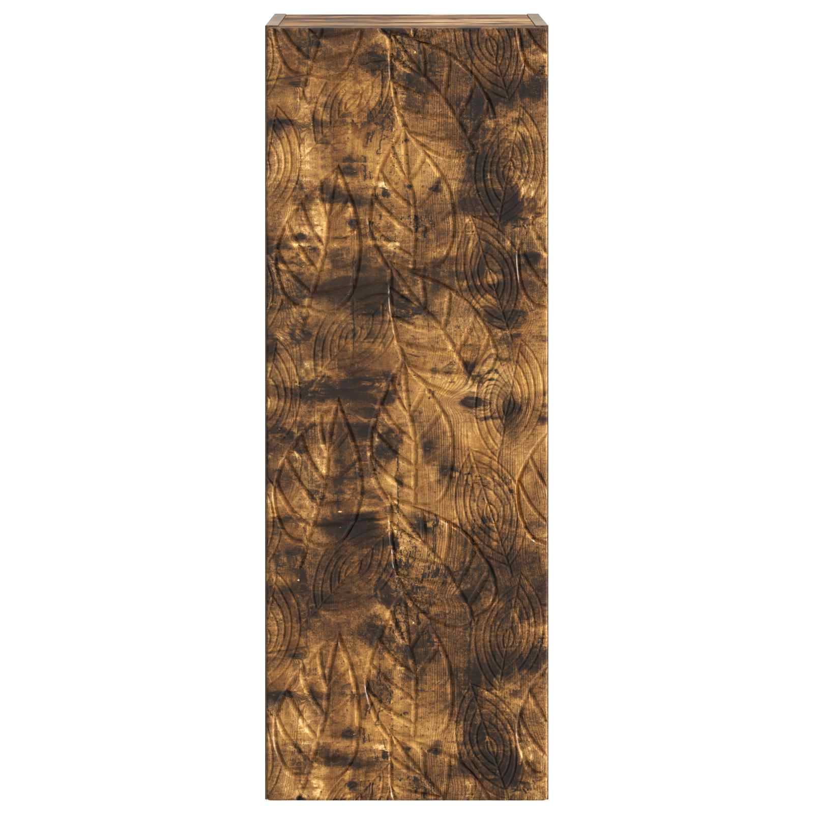vidaXL Wandschrank Geräucherte Eiche 33 x 34,5 x 90 cm Holzwerkstoff