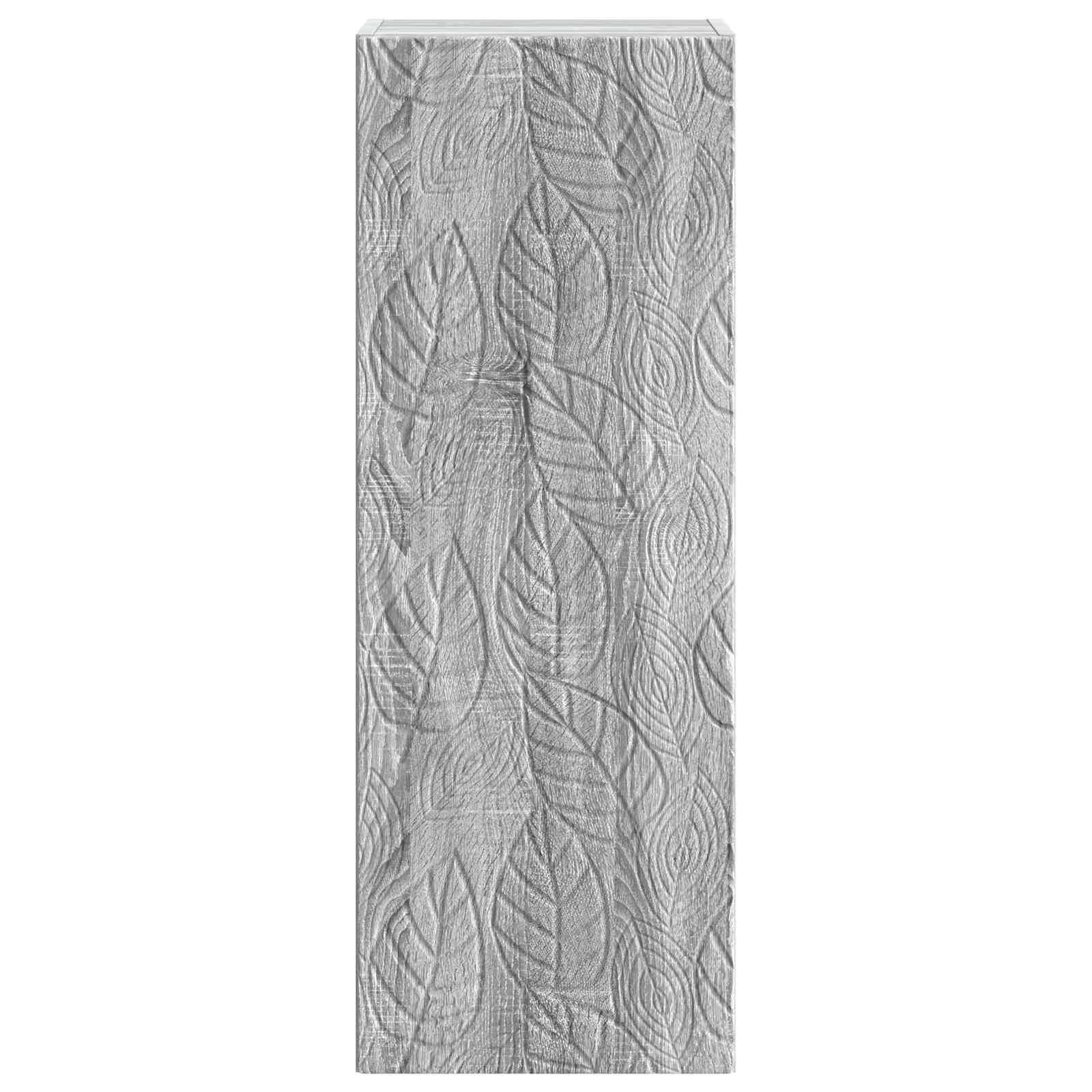 vidaXL Wandschrank Grau Sonoma 33 x 34,5 x 90 cm Holzwerkstoff