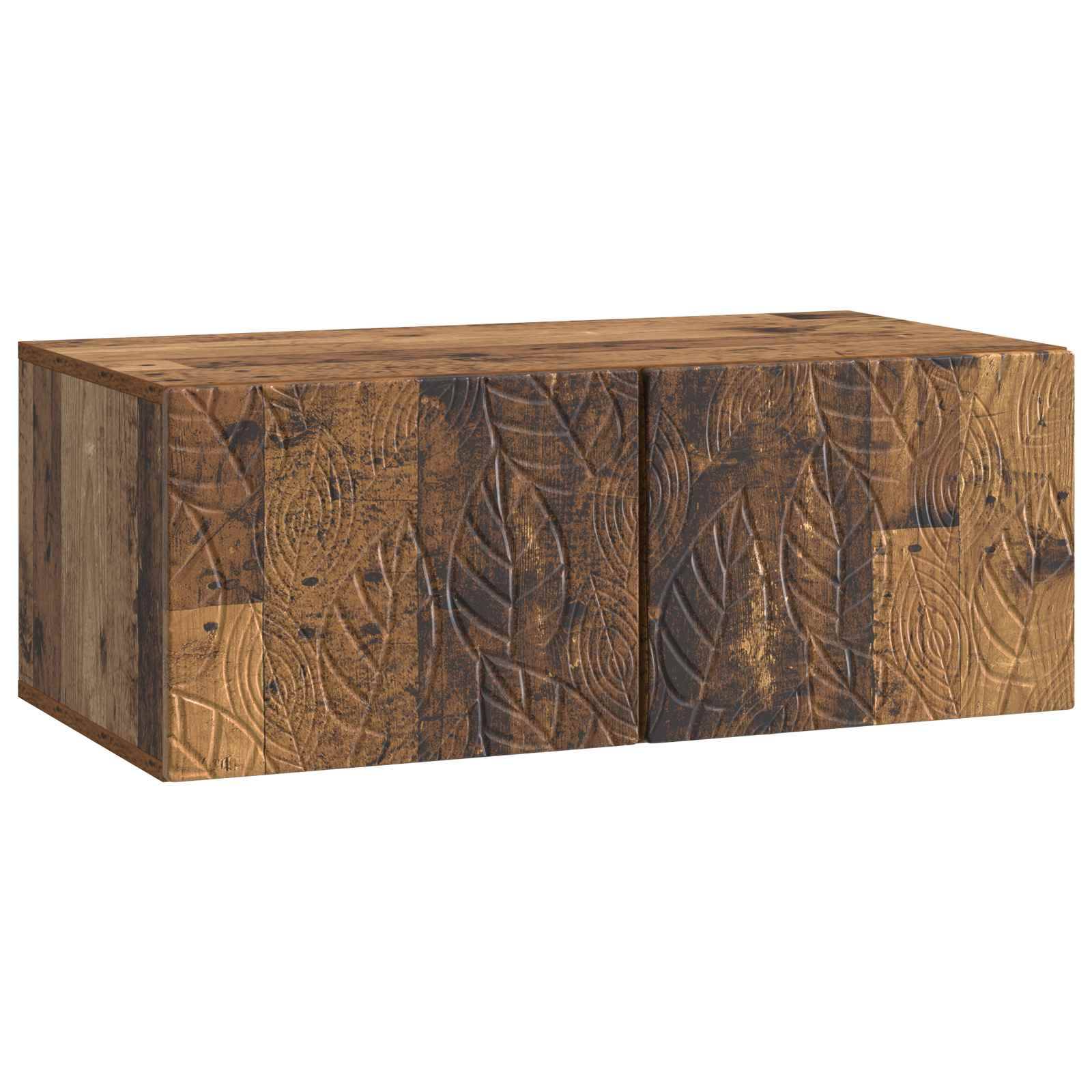 vidaXL Wandmontierter TV-Schrank 59,5 x 41 x 30 cm Altholz