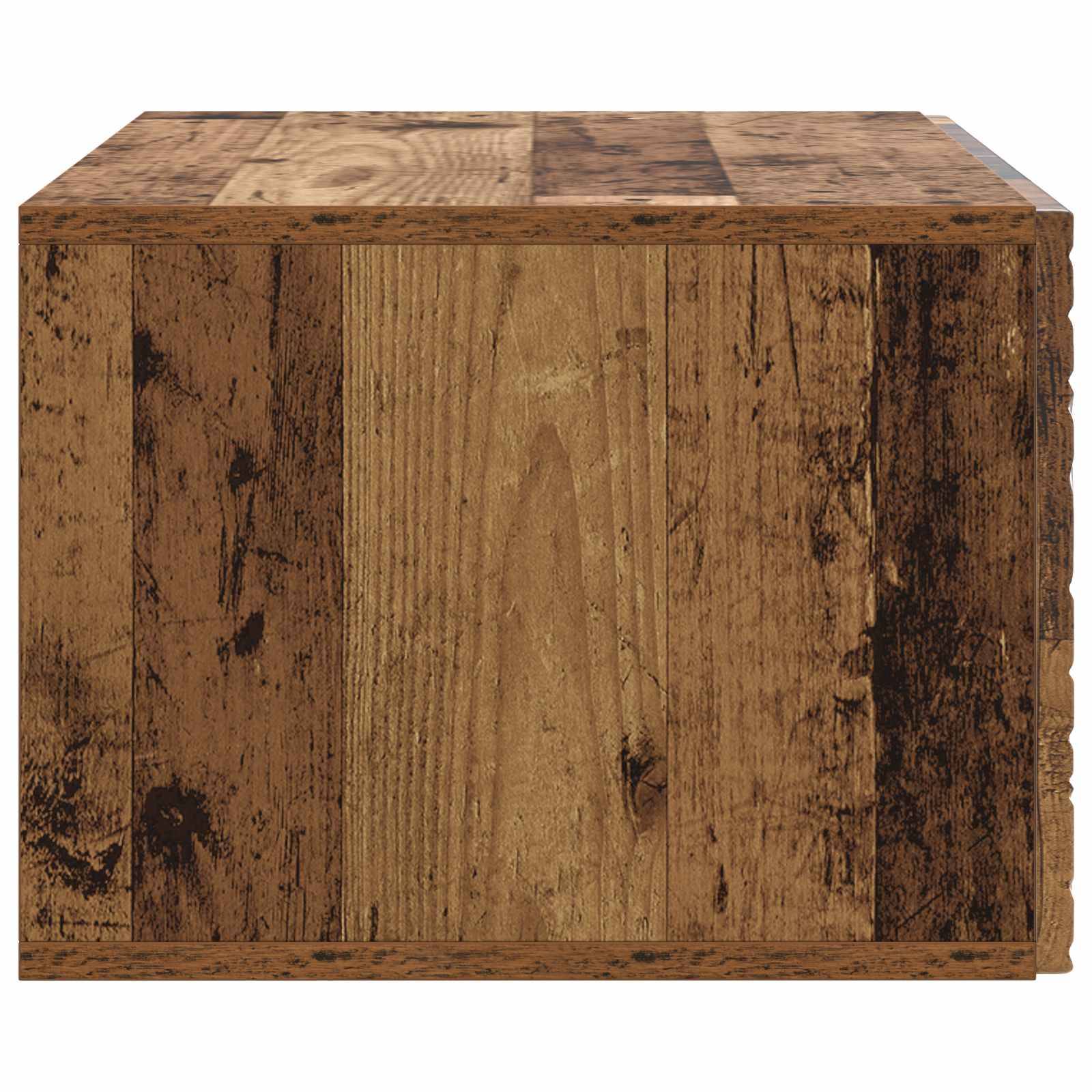 vidaXL Wandmontierter TV-Schrank 59,5 x 41 x 30 cm Altholz