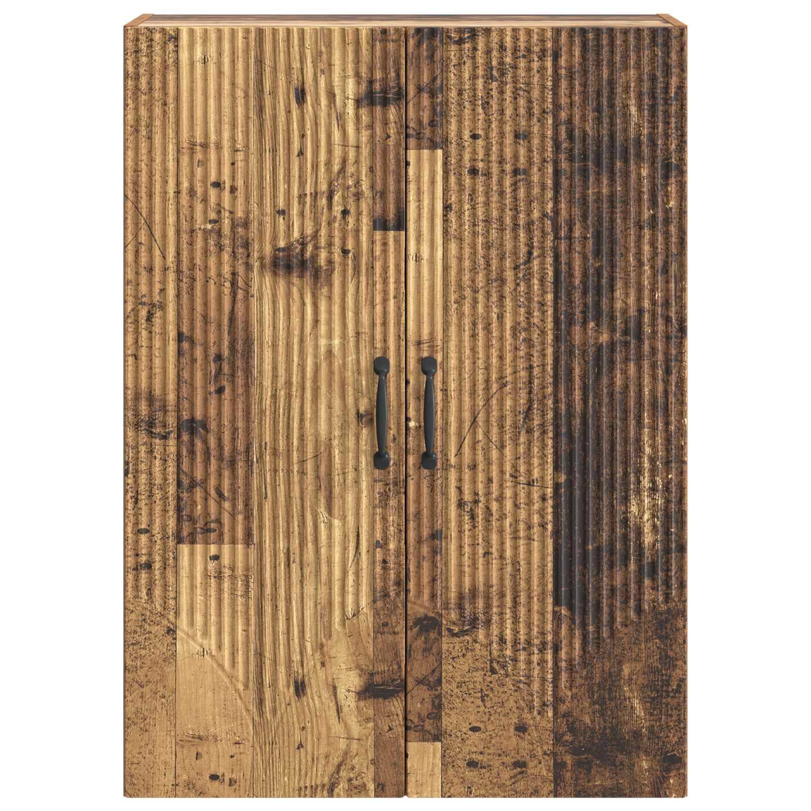 vidaXL Wandschrank Altholz 66 x 34,5 x 90 cm Holzwerkstoff